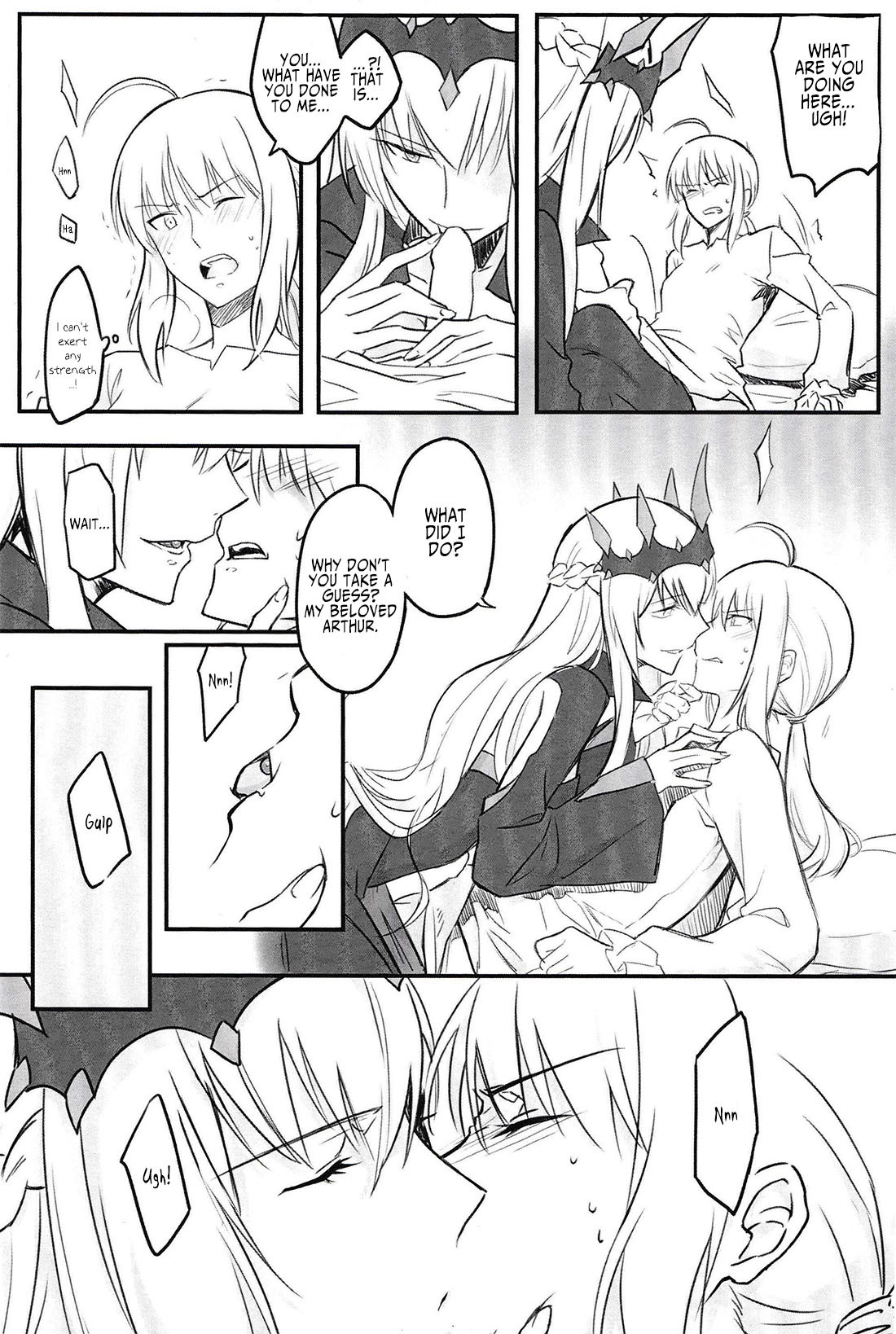 Fate Fanbook＃1 Artoria x Morgan