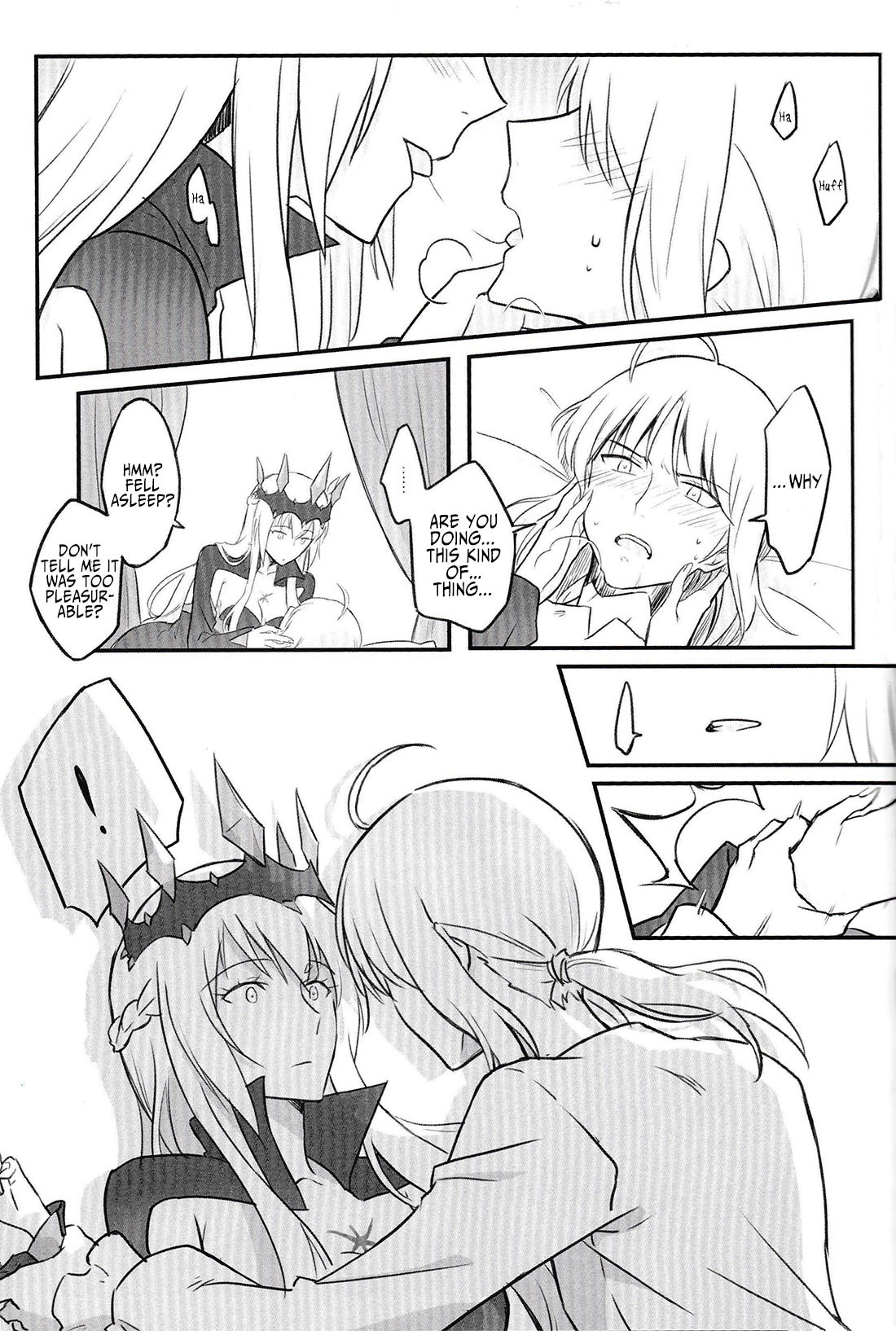 Fate Fanbook＃1 Artoria x Morgan