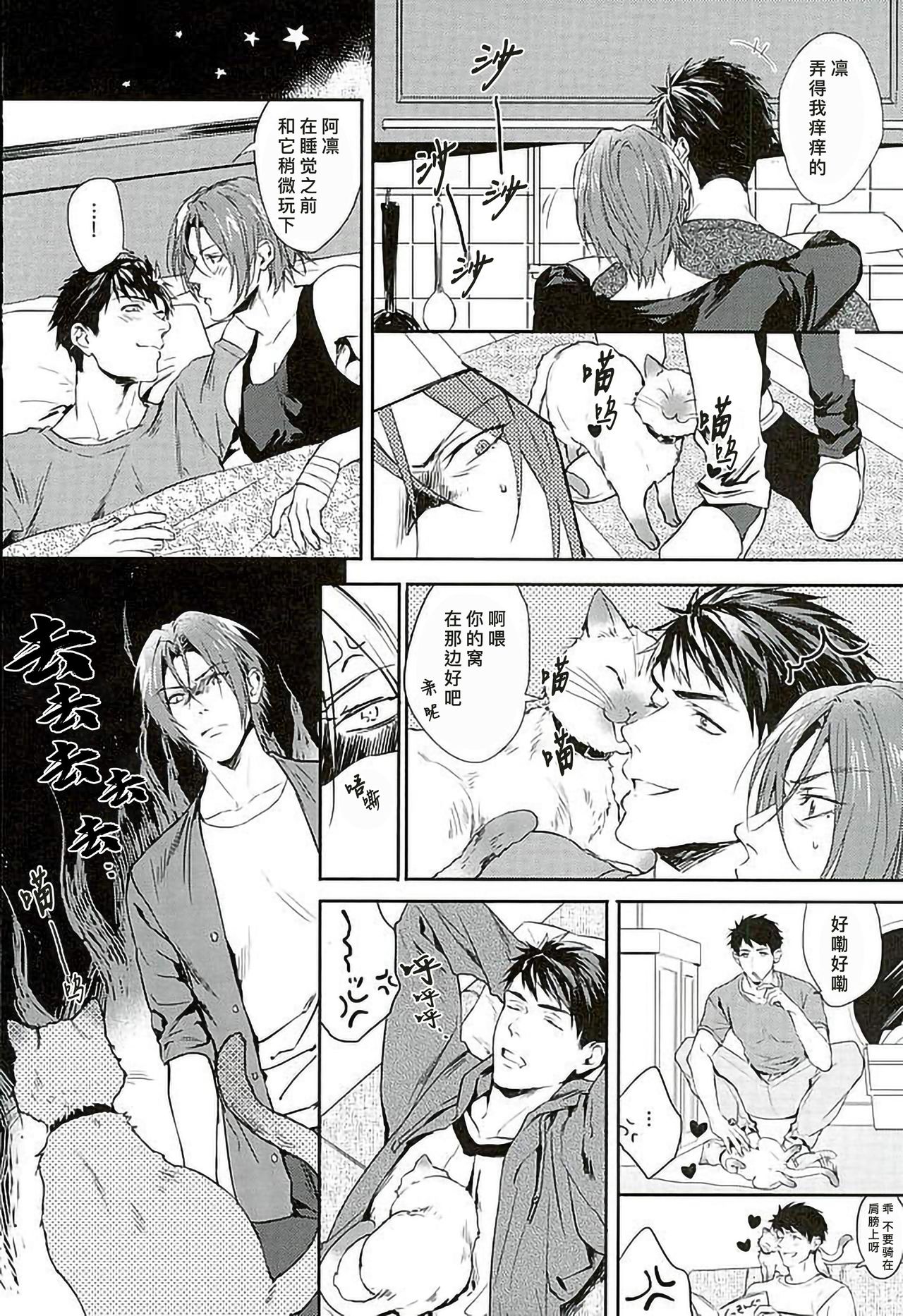 (C89) [SAKEPAPA (おおき)] 我が家のにゃんこ様 (Free!) [中国翻訳]
