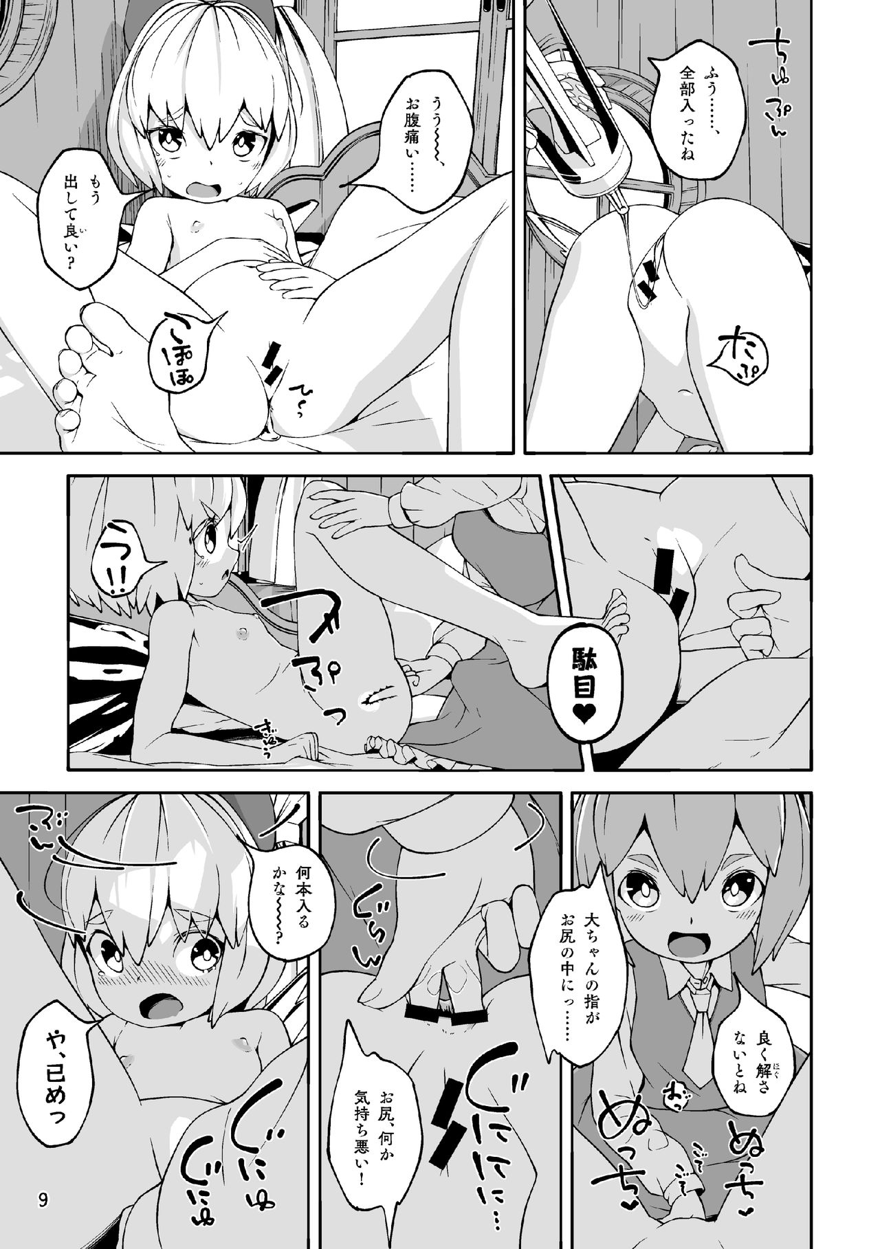 [秘密結社霧の湖戦線 (湖小)] 肛交氷精 (東方Project) [DL版]