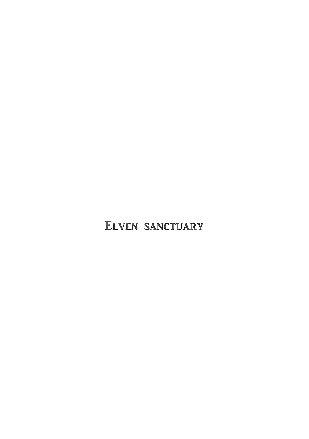 (C92) [WASABI (畳)] Elven Sanctuary (エロマンガ先生) [英訳] [無修正]