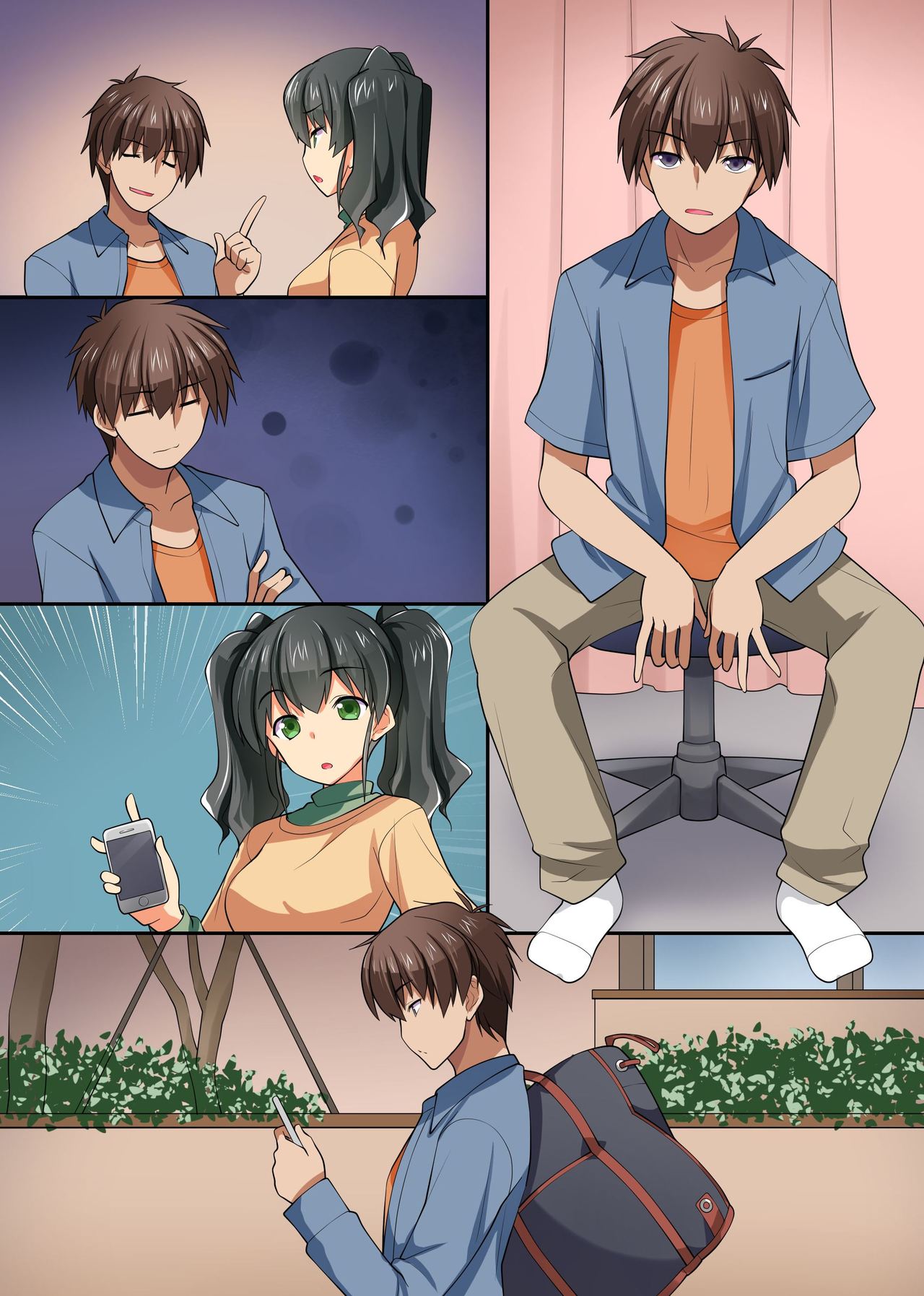 [NCP (みやびたつと)] ヤろうよ!ビッチギャル2人と生ハメ同居性活