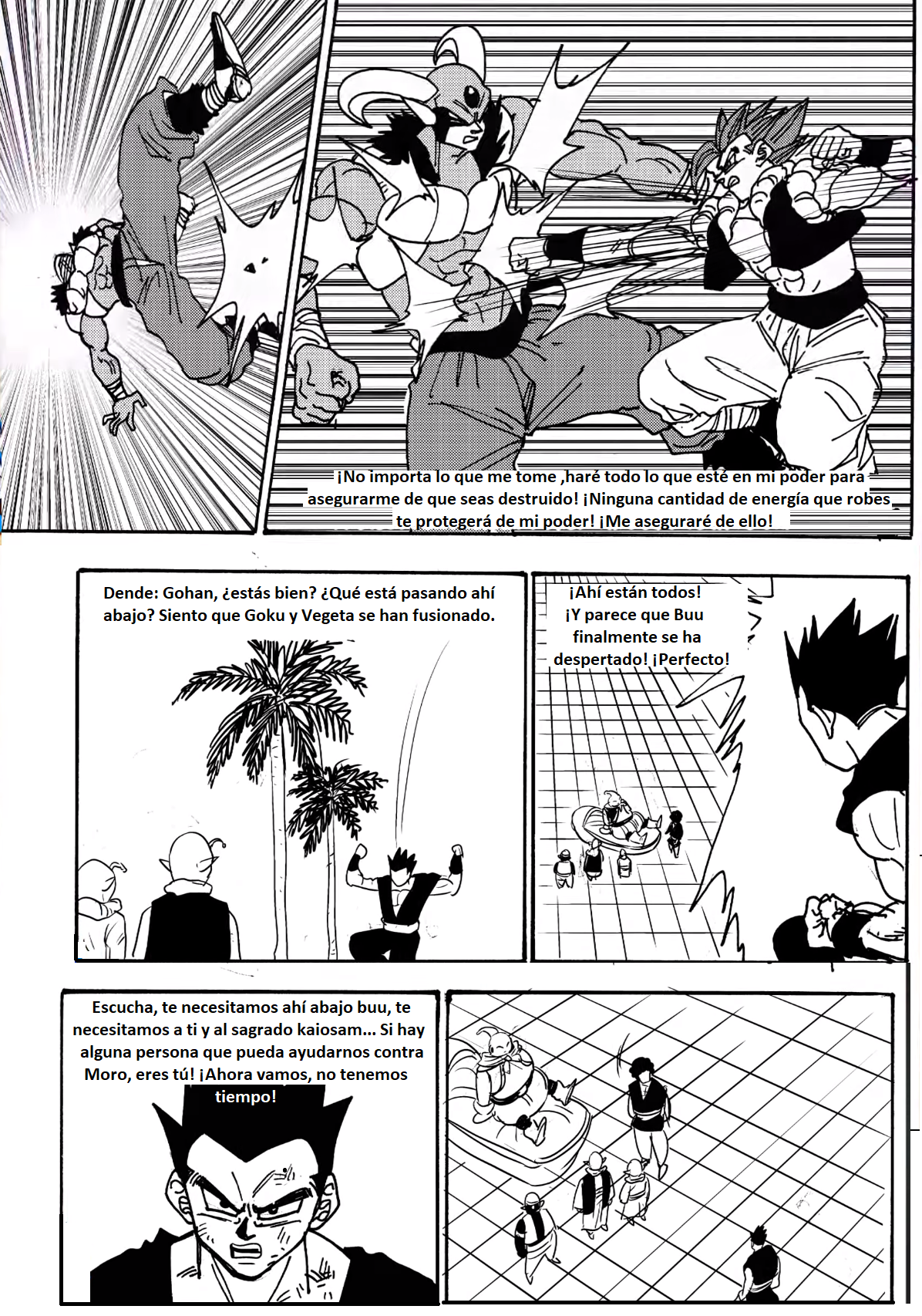ドラゴンボール超を超えて：ゴジータ対モロが始まります！