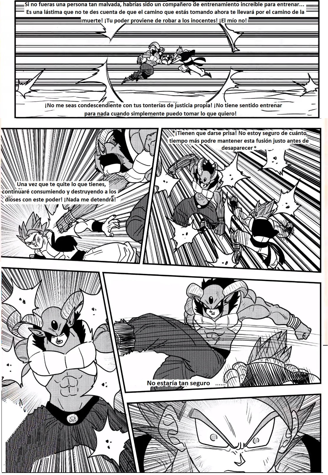 ドラゴンボール超を超えて：ゴジータ対モロが始まります！