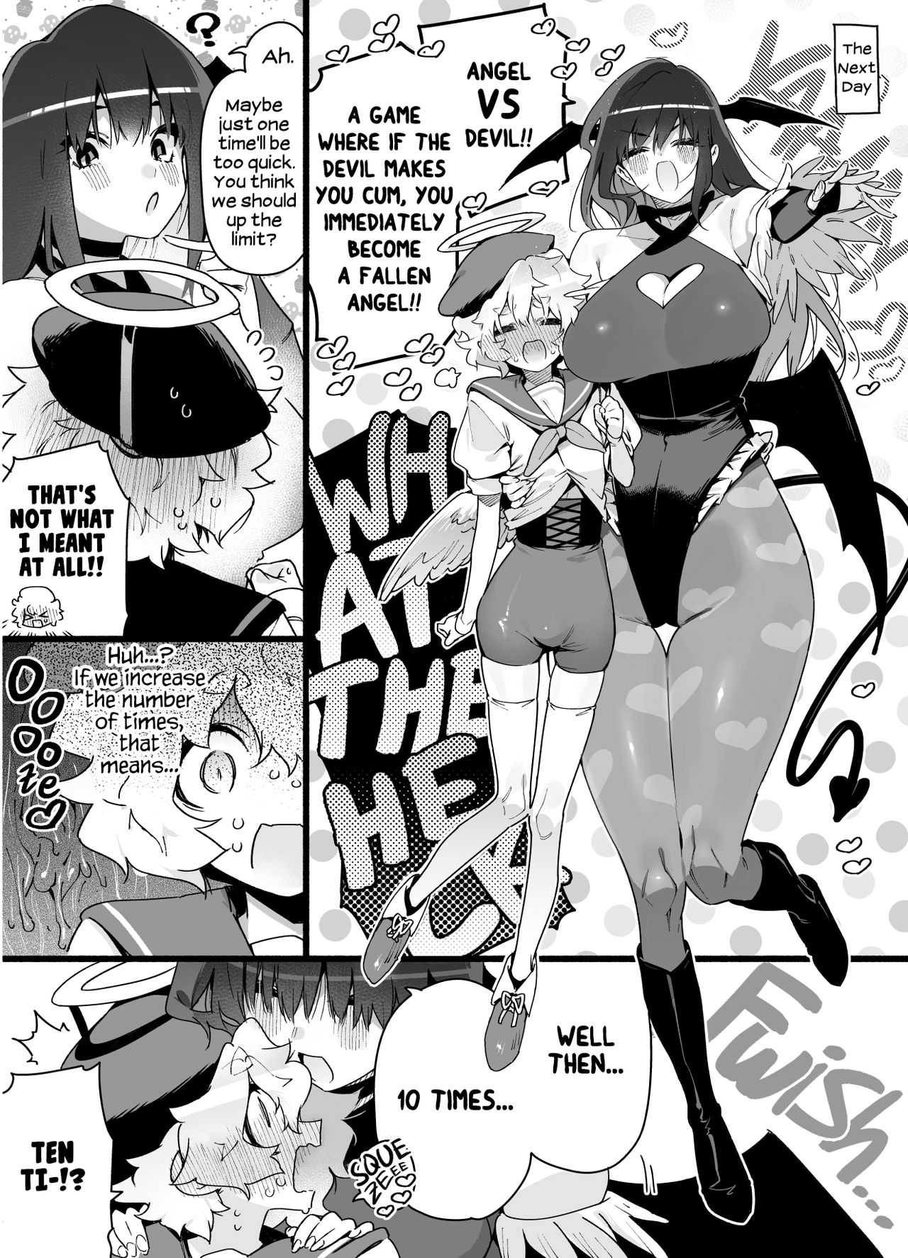 [牛タン定食への恋 (チョモラン)] クラスメイトの女子淫魔に連休中のお泊り会で襲われちゃう男子の話 [英訳] [DL版]