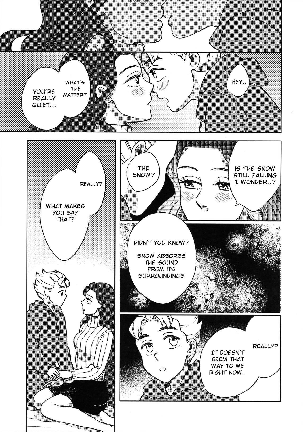 (ザ・ワールド8) [carm (ヨシウォ・マイキー)] しんしんと染まる (ジョジョの奇妙な冒険) [英語翻訳]