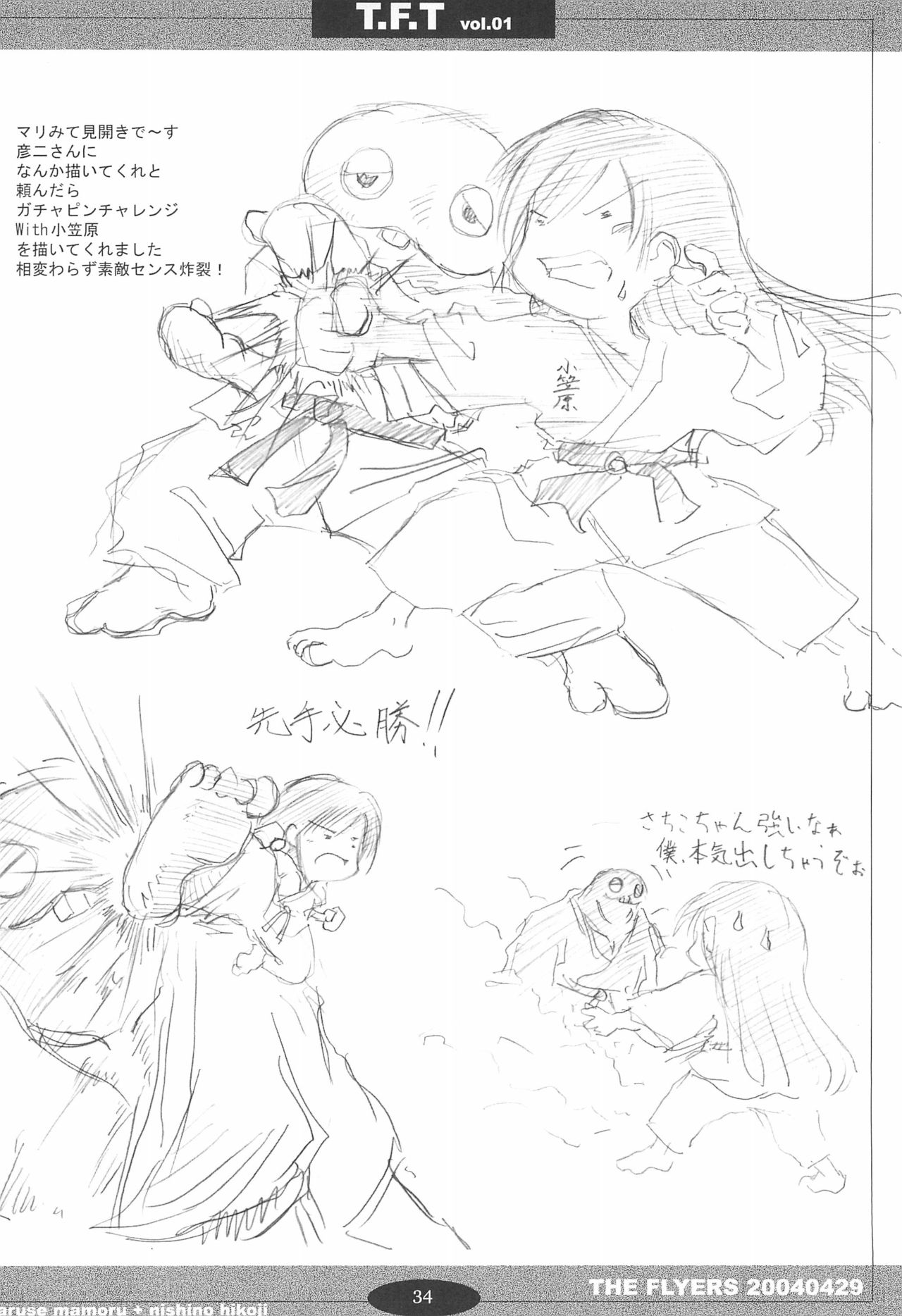 (Cレヴォ35) [THE FLYERS (成瀬守、西野彦二)] T.F.T (よろず)