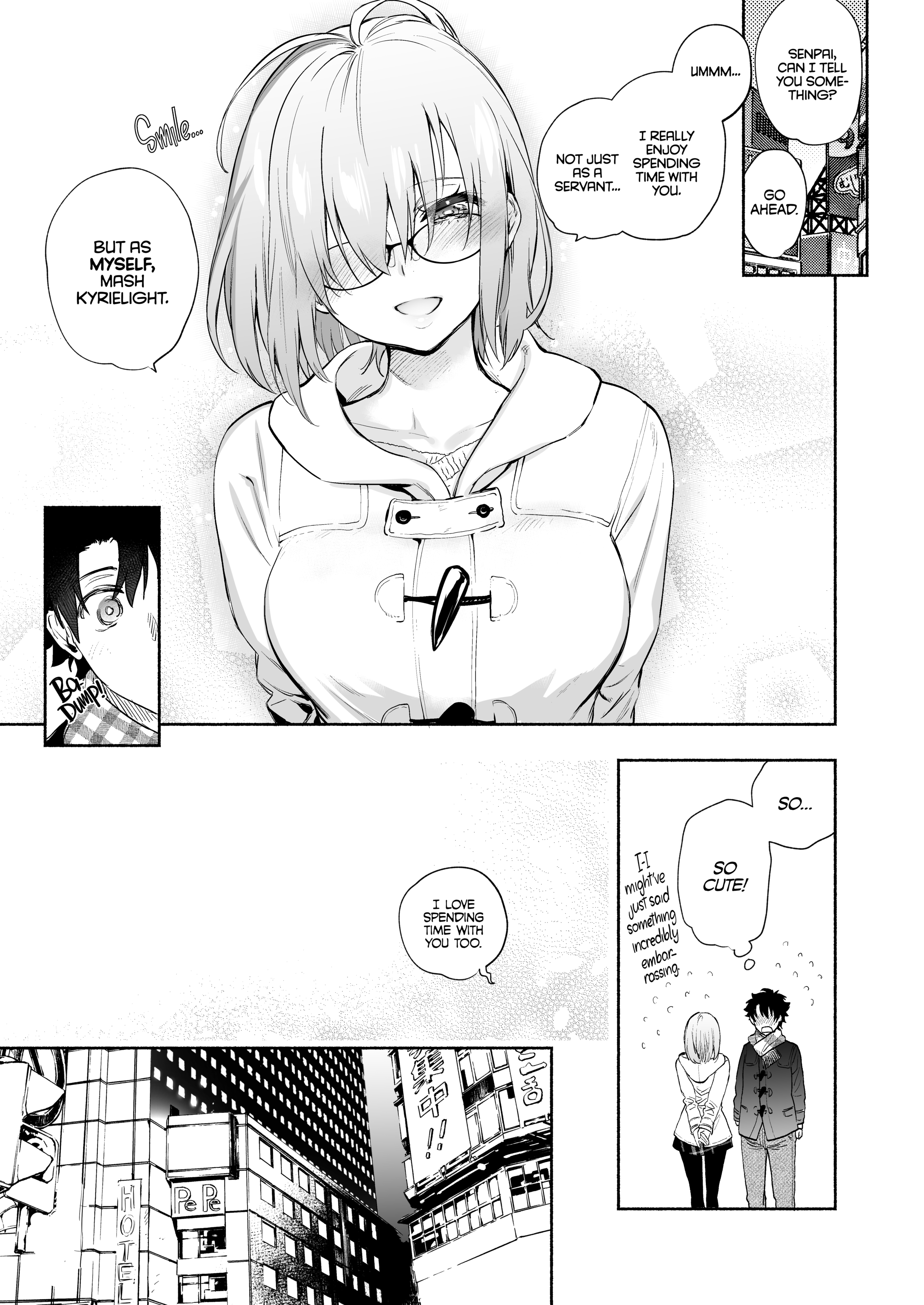 ふたりでマッシュ。 |マッシュポテトのある日付（無修正）