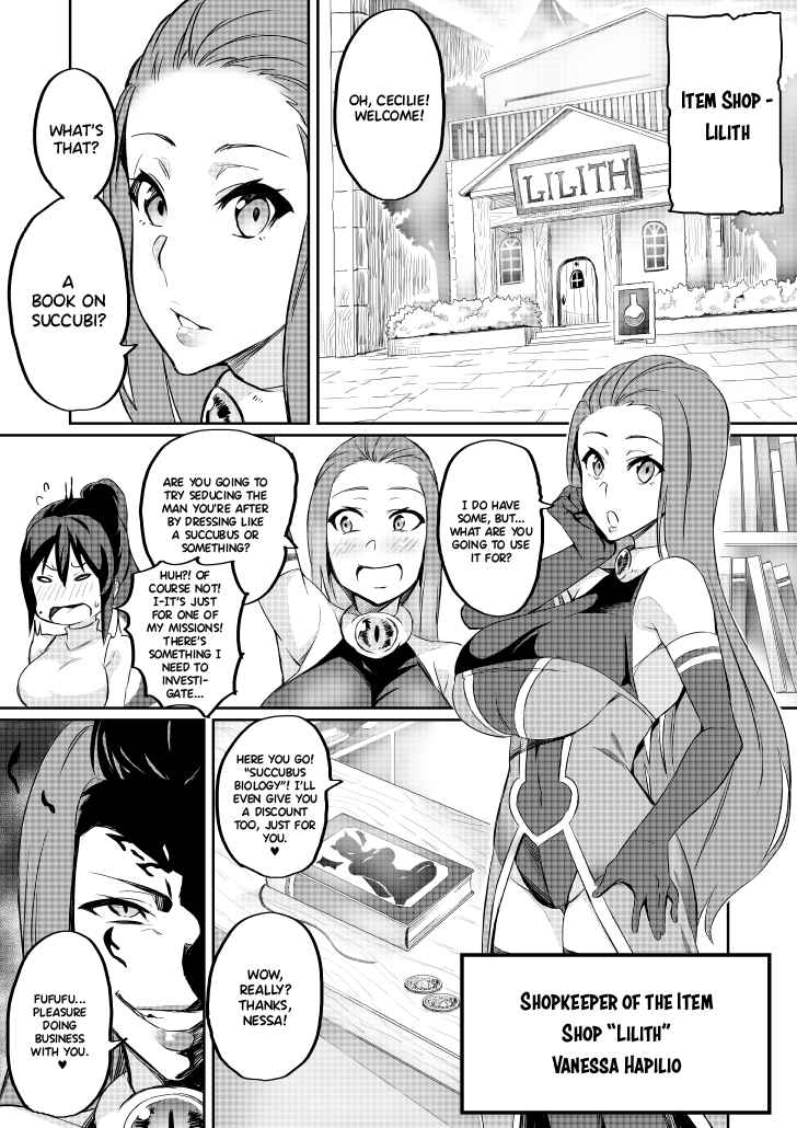 [波止場 茜] 討魔戦姫セシリア第1~4話 [英訳] [無修正]