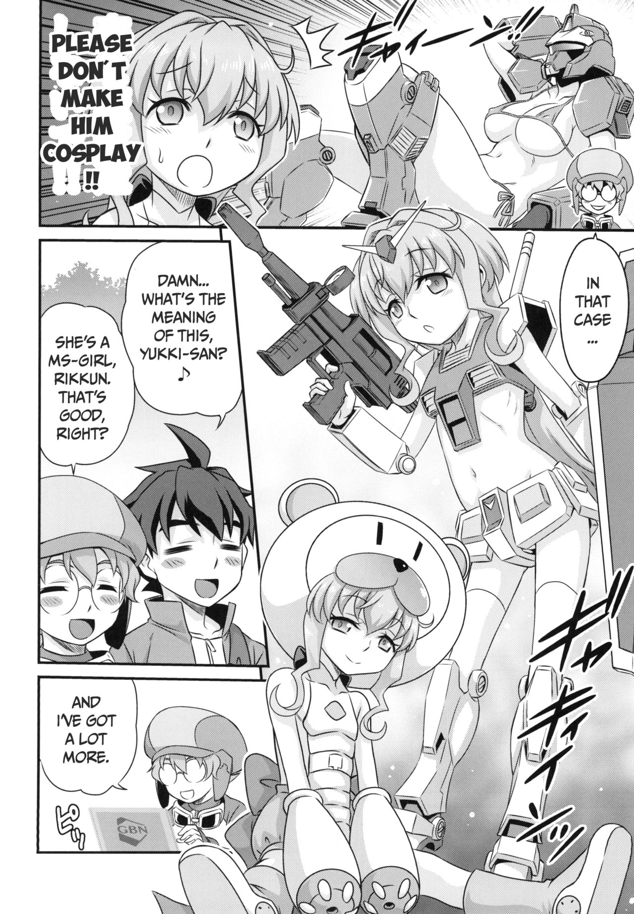[スタジオた～ (狂一郎)] サラちゃんでマスダイバー!! (ガンダムビルドダイバーズ) [英訳] [DL版]