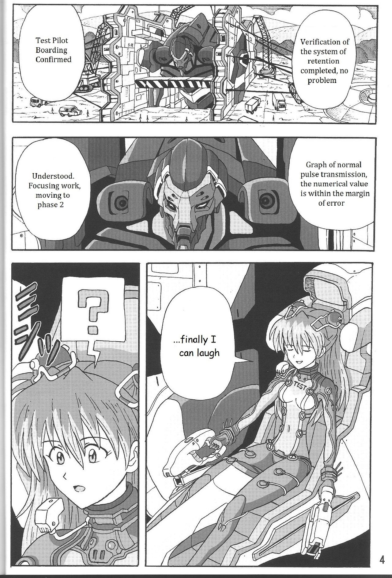 (C85) [和菓子屋 (甘井ヤドラキ)] LOVE-EVA:1.01 You can [not] catch me (新世紀エヴァンゲリオン) [英訳]