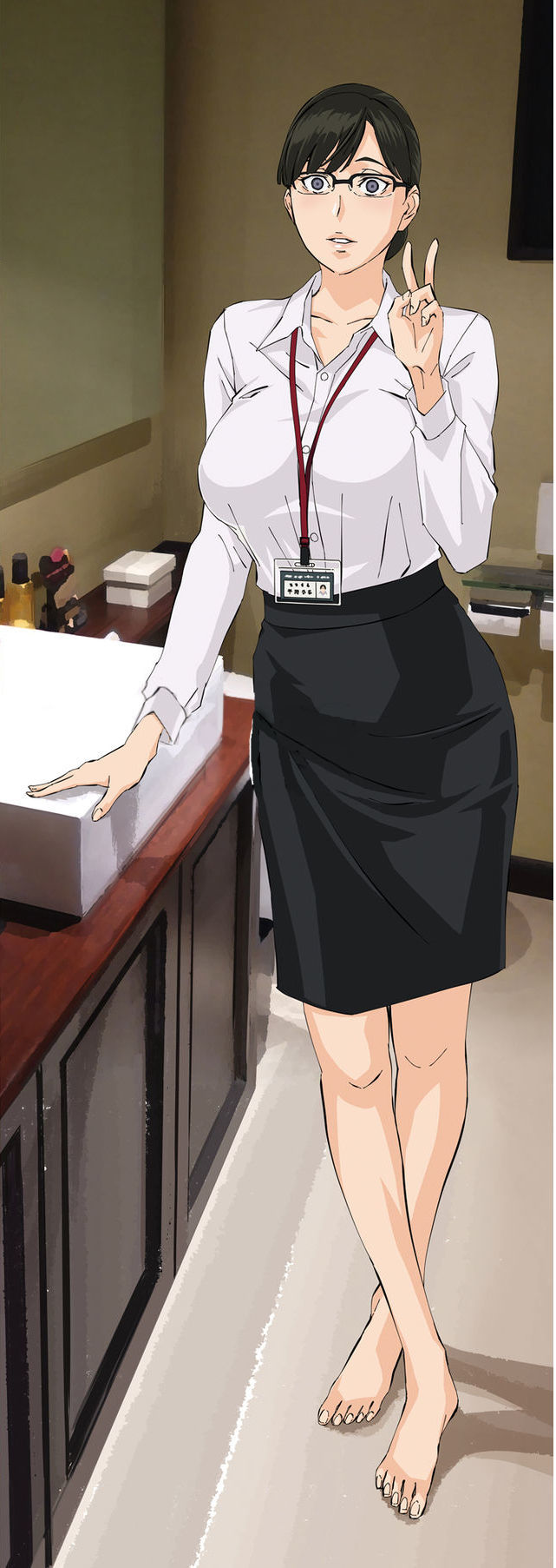 巨乳女ボス催眠術