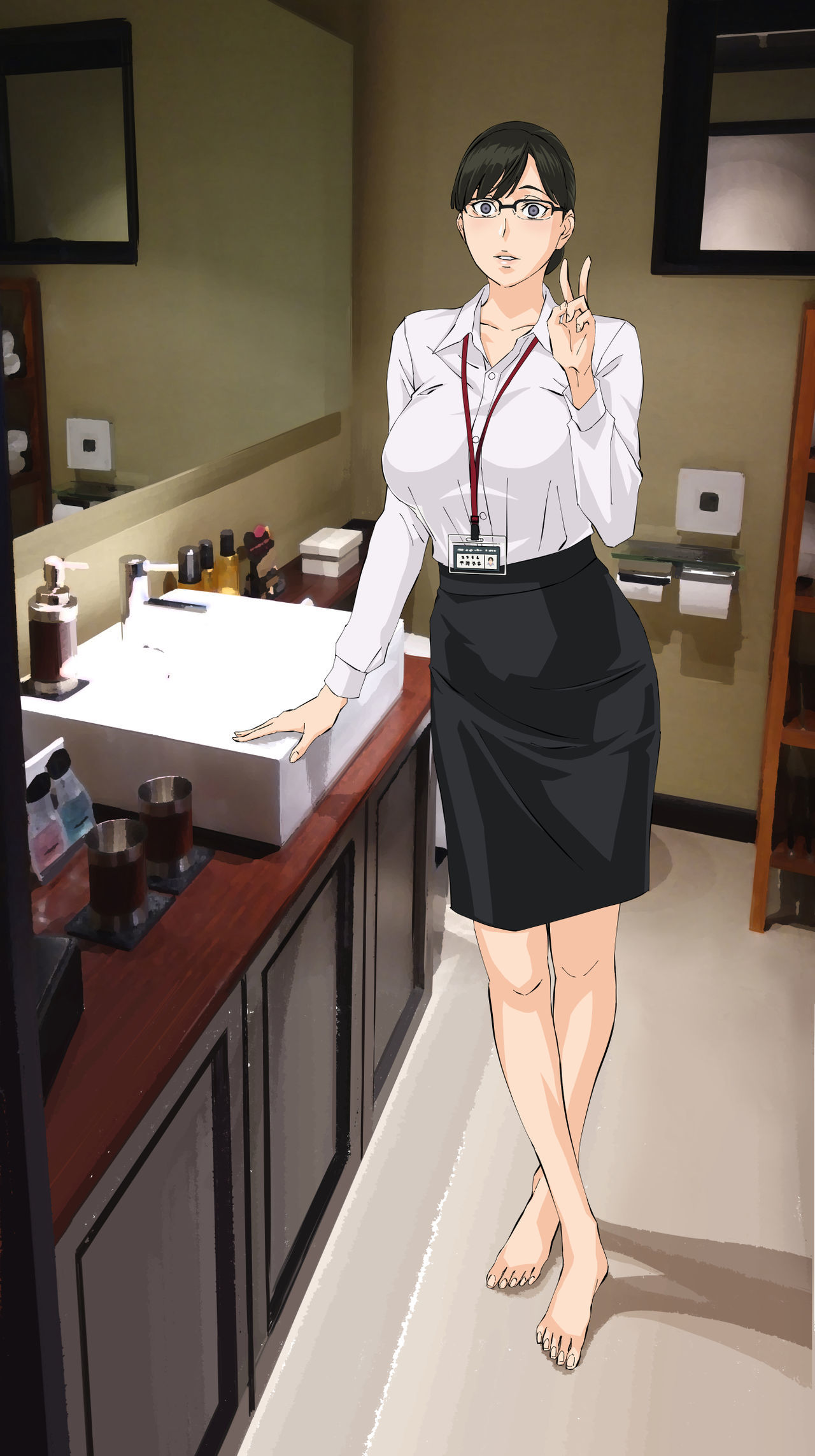 巨乳女ボス催眠術