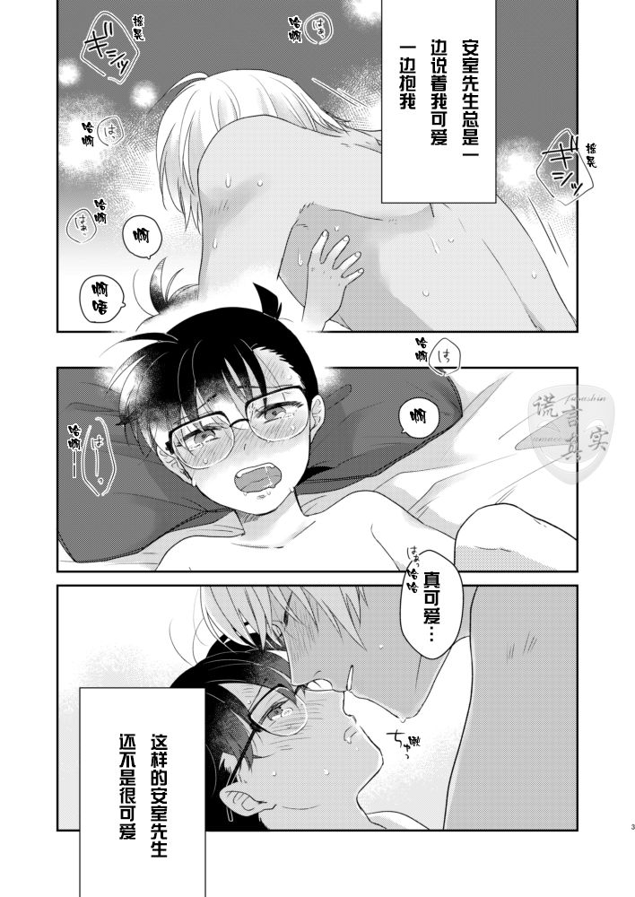 [干柿製造所 (干柿)] つまりかわいいってこと! (名探偵コナン) [中国翻訳] [DL版]