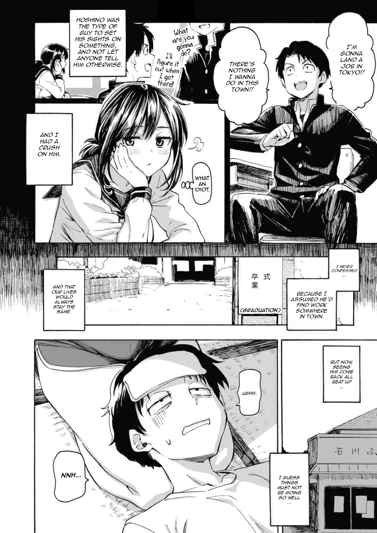 [藤丸] 石に枕し流れに漱ぐ (COMIC 快楽天 2020年8月号) [英訳] [DL版]