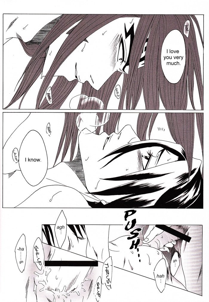 恋人たち（朽木白哉）[ブリーチ] [恋次×白哉]英語