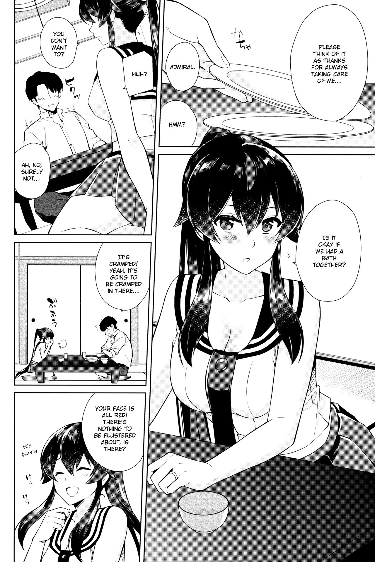 (C94) [Rosapersica (一ノ宮)] 軽巡矢矧は恋をした。下 (艦隊これくしょん -艦これ-) [英訳]