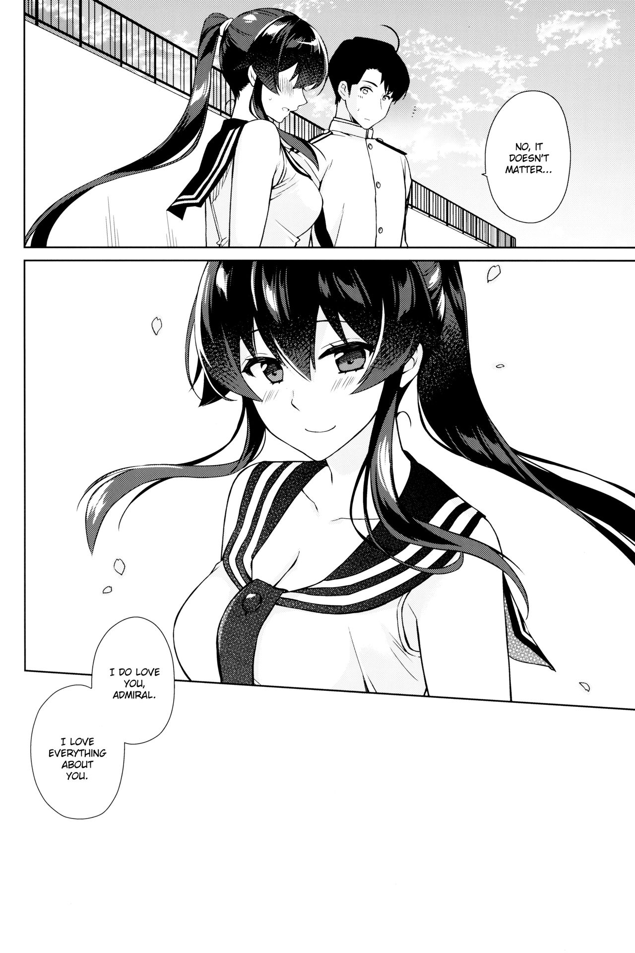 (C94) [Rosapersica (一ノ宮)] 軽巡矢矧は恋をした。下 (艦隊これくしょん -艦これ-) [英訳]