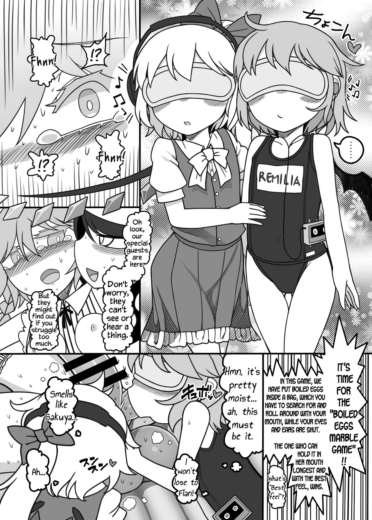 [やし屋 (YASSY)] フタナリ咲夜 前立腺イジメ絶頂フルコース (東方Project) [DL版] [英語]