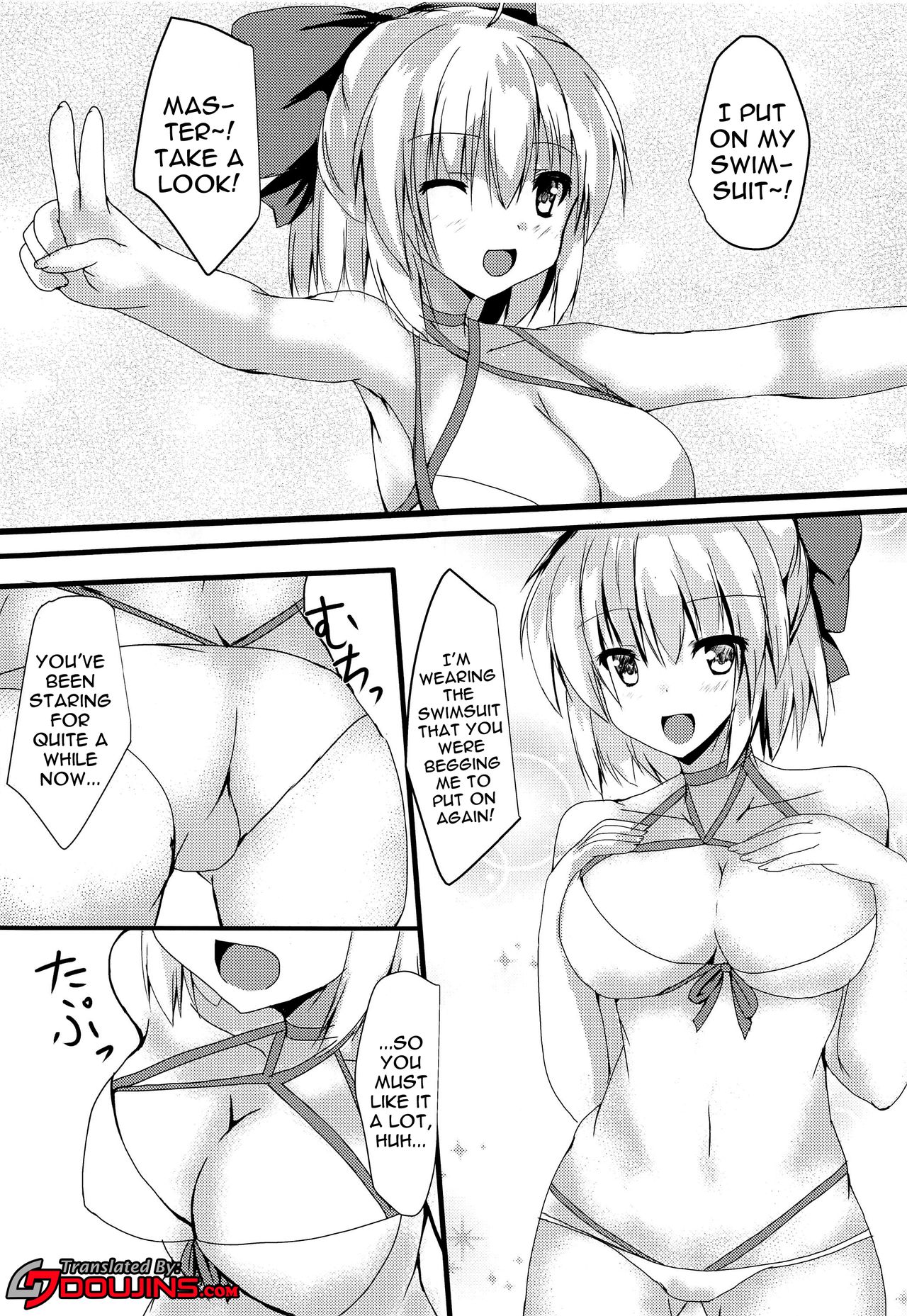 (C97) [みどりや (緑式)] 沖田さんといちゃつく本 (Fate/Grand Order) [英訳]