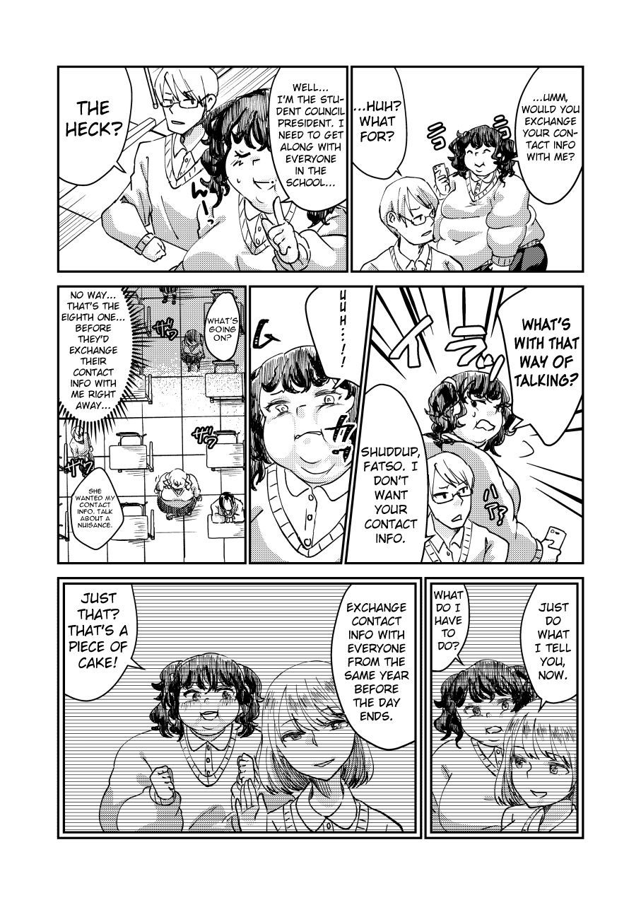 いじめられた生徒会長を太らせる いじめられた生徒会長を太らせる