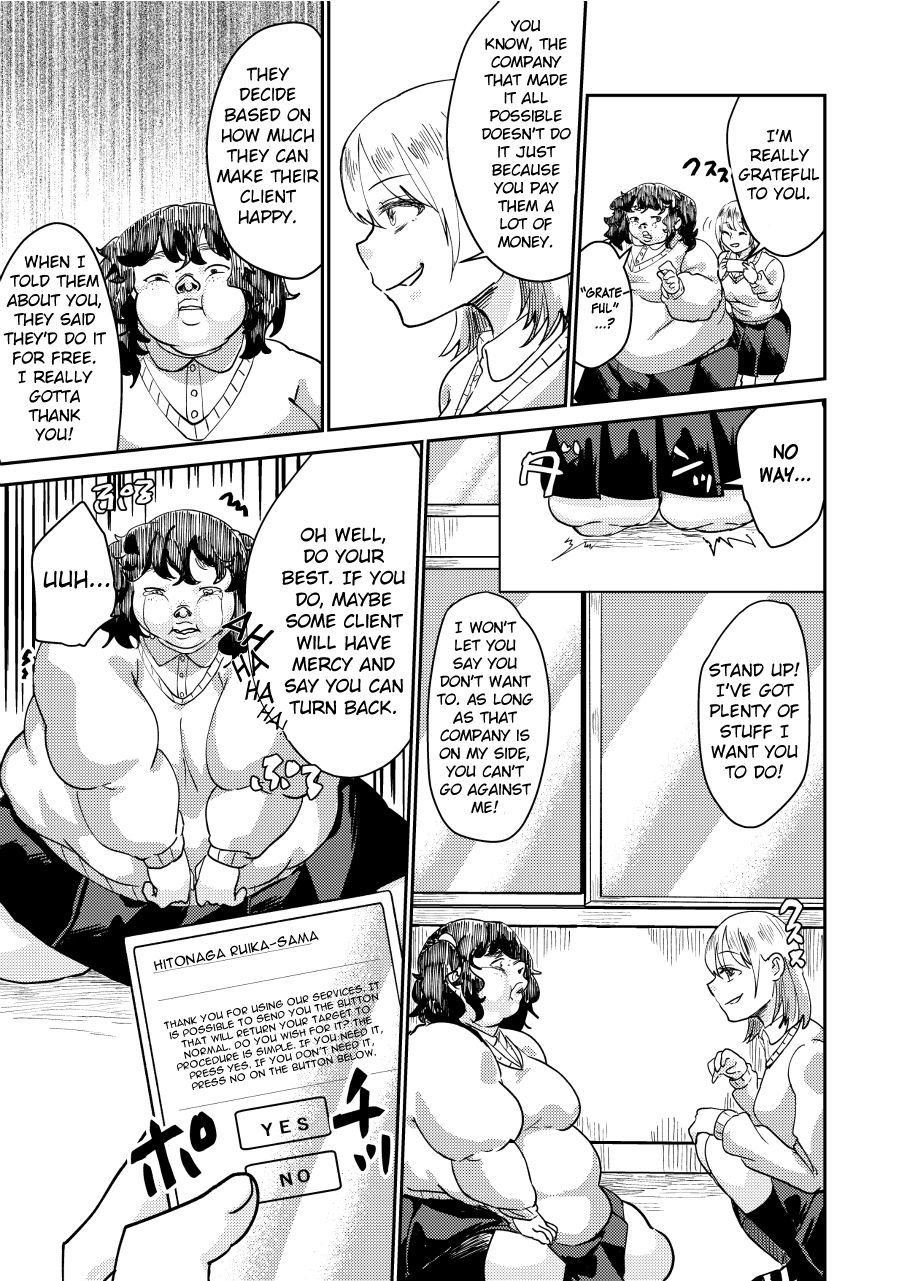 いじめられた生徒会長を太らせる いじめられた生徒会長を太らせる