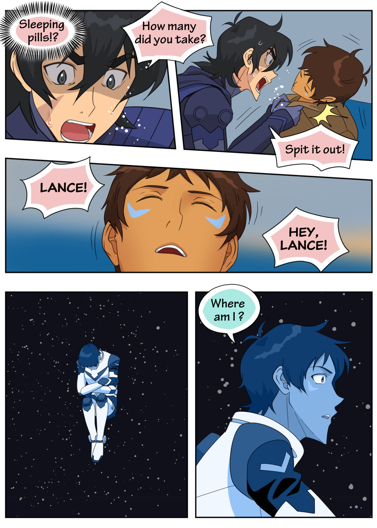 [halleseed] ランスの秘密は二つある (Voltron: Legendary Defender) [英語]