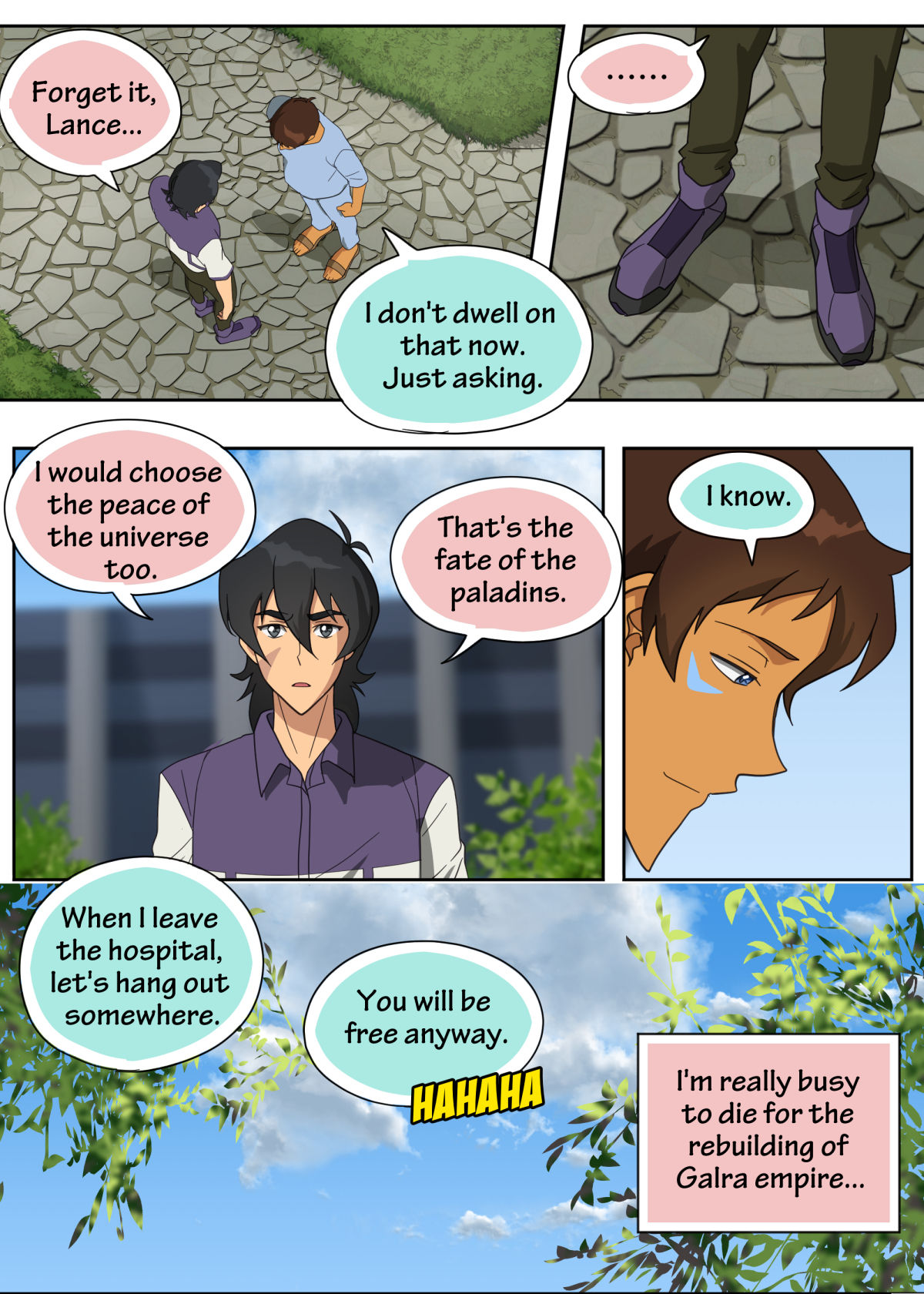 [halleseed] ランスの秘密は二つある (Voltron: Legendary Defender) [英語]