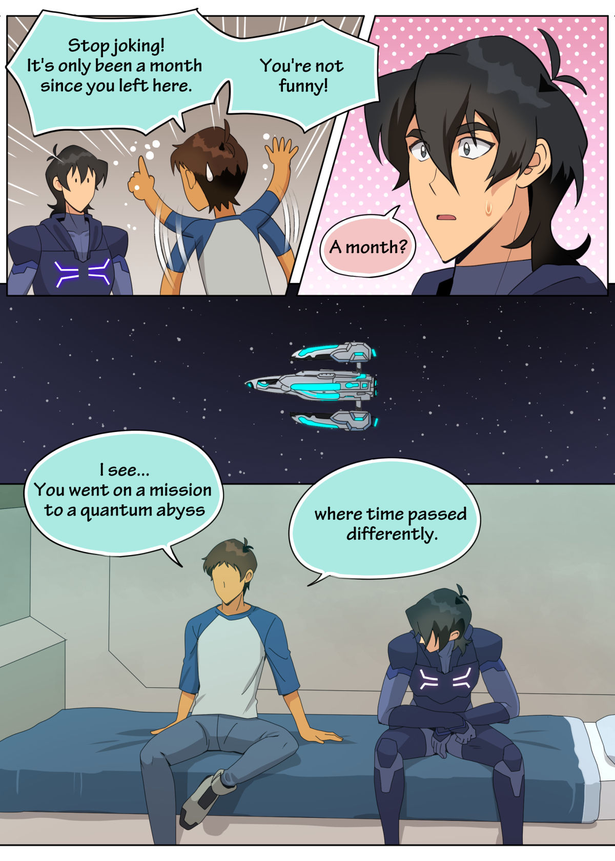 [halleseed] 会いたかったぜ、バカ野郎 (Voltron: Legendary Defender) [英語]