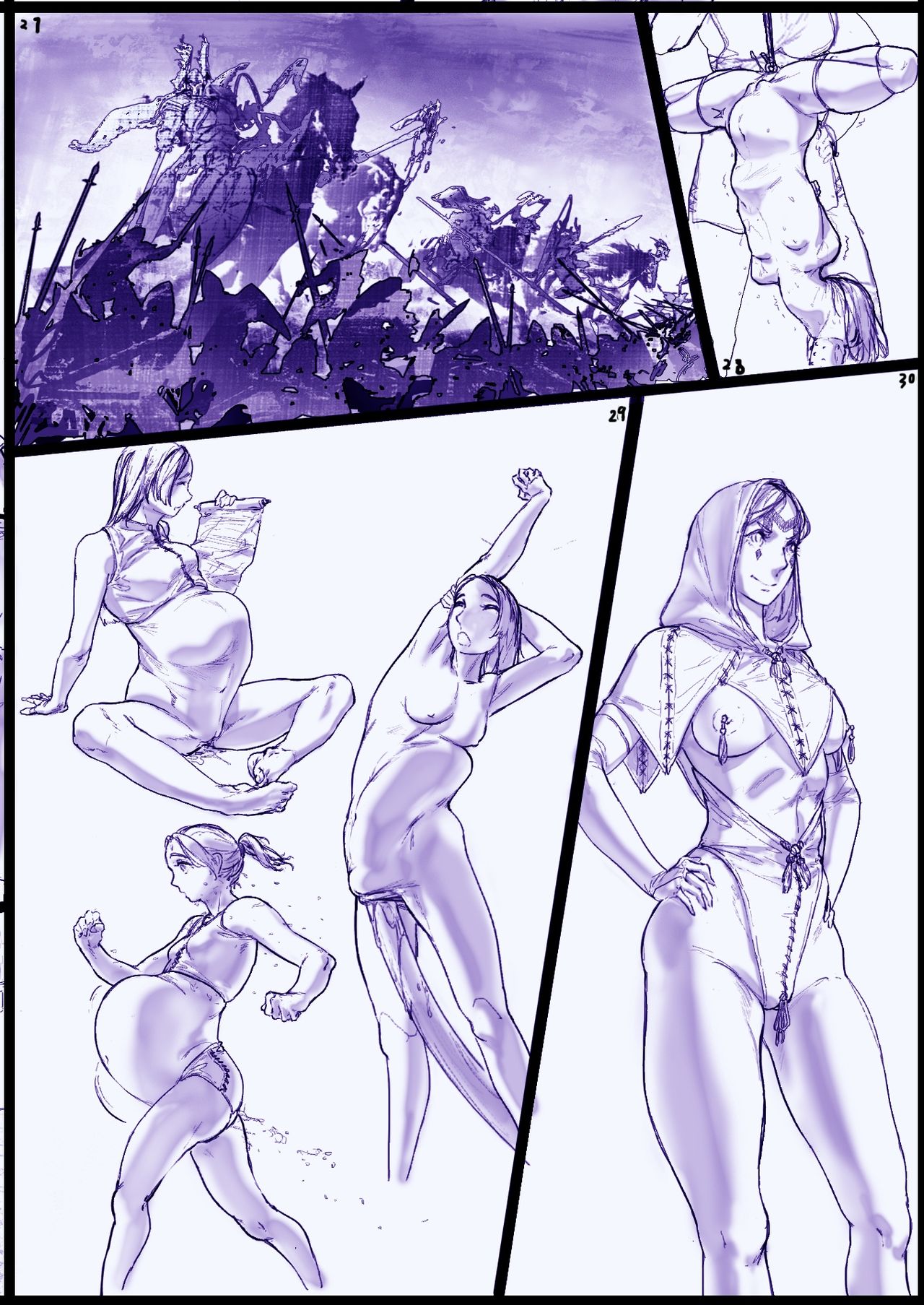 [Patreon+Pixiv][らな夢] 真马征服 [中文+无文]