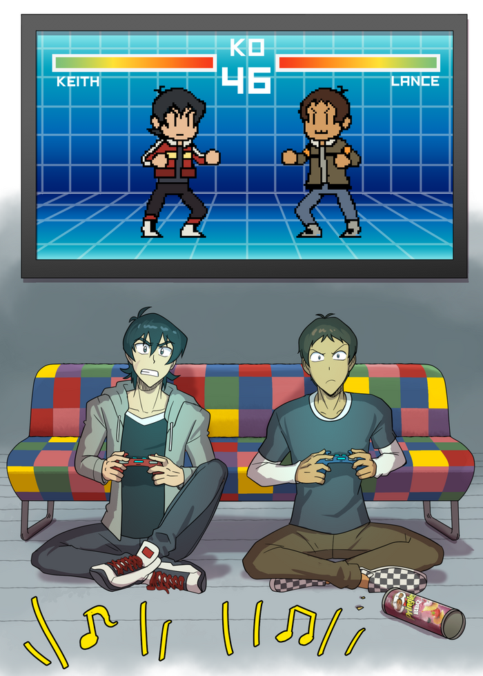 [halleseed] ランキス派が描くキスラン (Voltron: Legendary Defender) [英語]