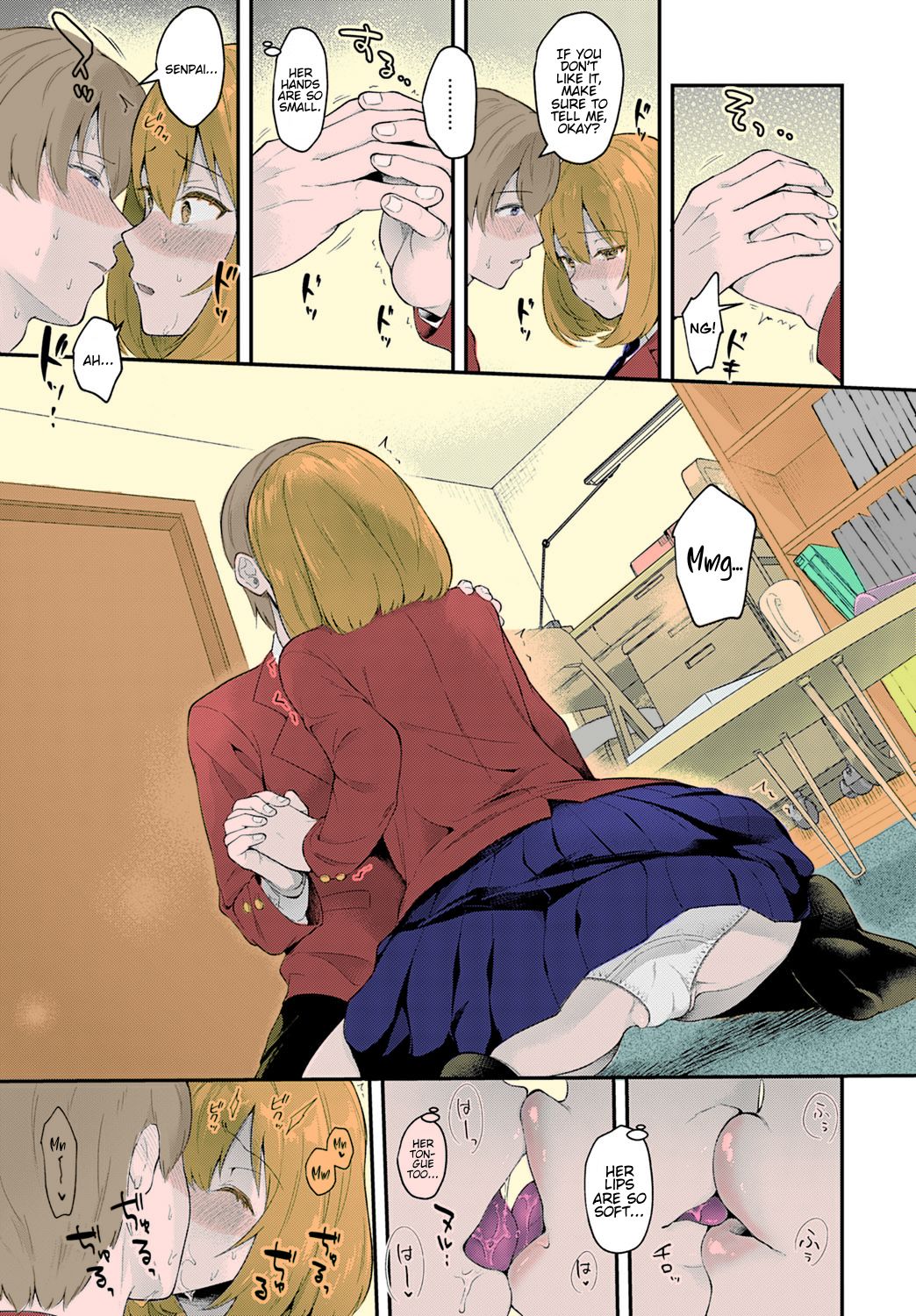 [真白しらこ] 彼女フェイス (COMIC アンスリウム 2020年3月号) [英訳] [カラー化] [DL版]