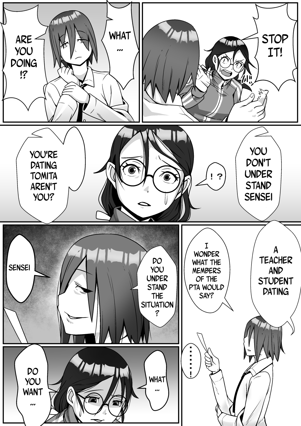 [トマト企画] 寝取られてますよ、生徒に! [英訳]