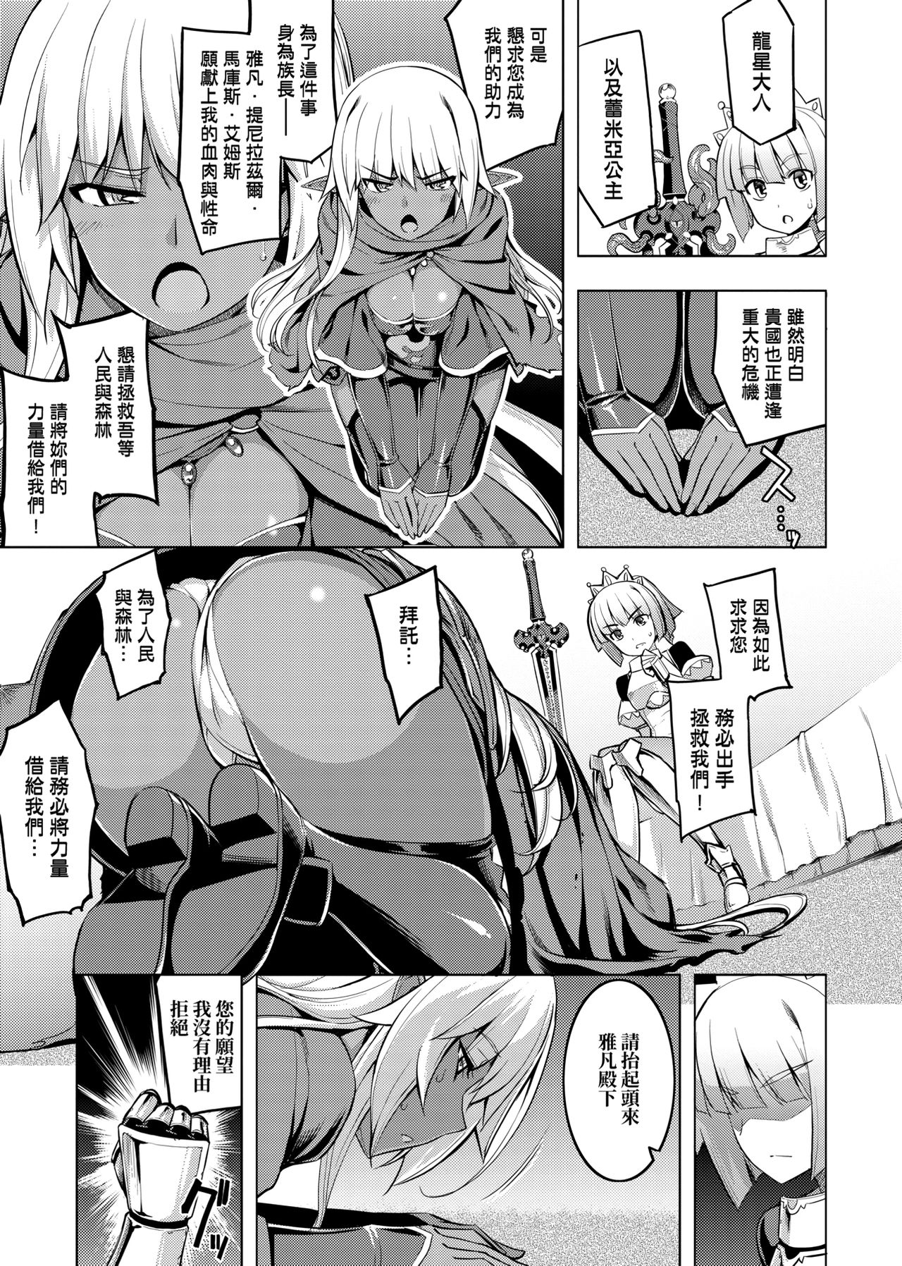 [無望菜志] 魔剣の姫士 [中国翻訳] [DL版]