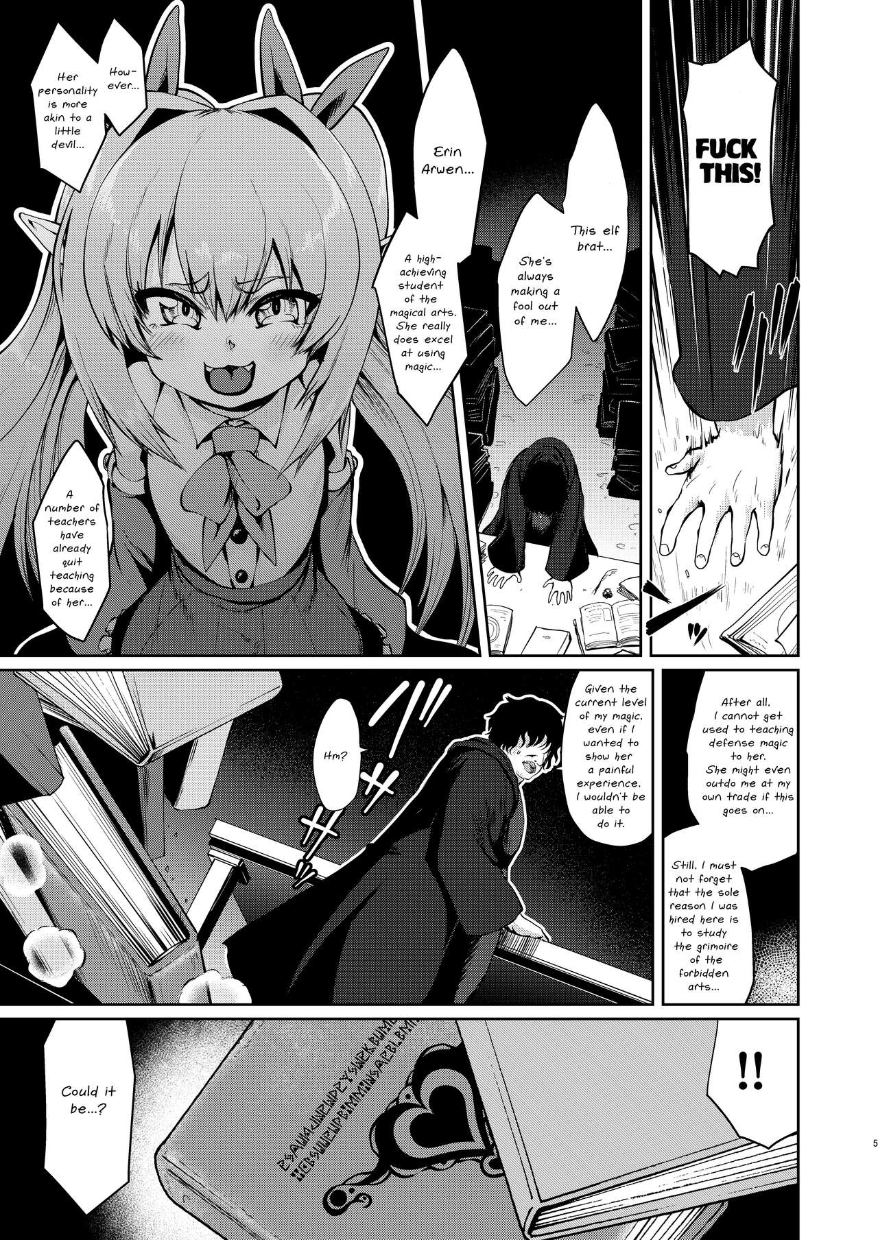 [お解りいただけただろうか (海山そぜ)] メスガキエルフ魔法調教 [英訳] [DL版]