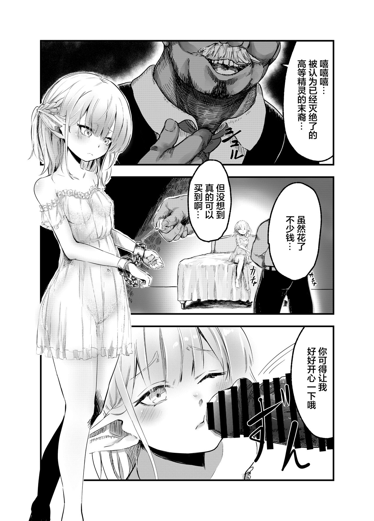 [ビューティサロンB &S (BS3)] エルフを犯すほん [中国翻訳]