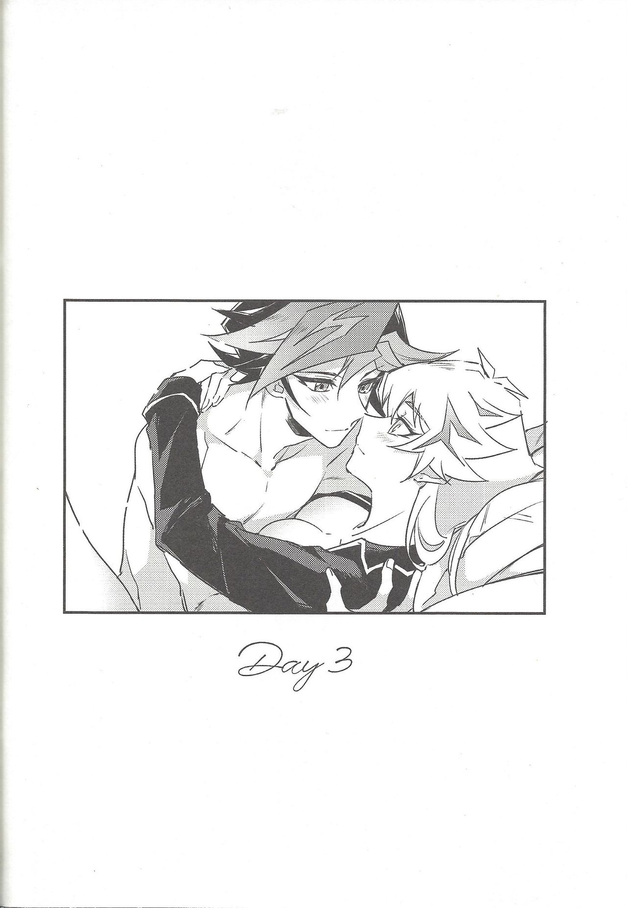 (未来を照らすスリーバレット3) [夕暮れカルパス (グレ)] Three Days (遊☆戯☆王VRAINS)