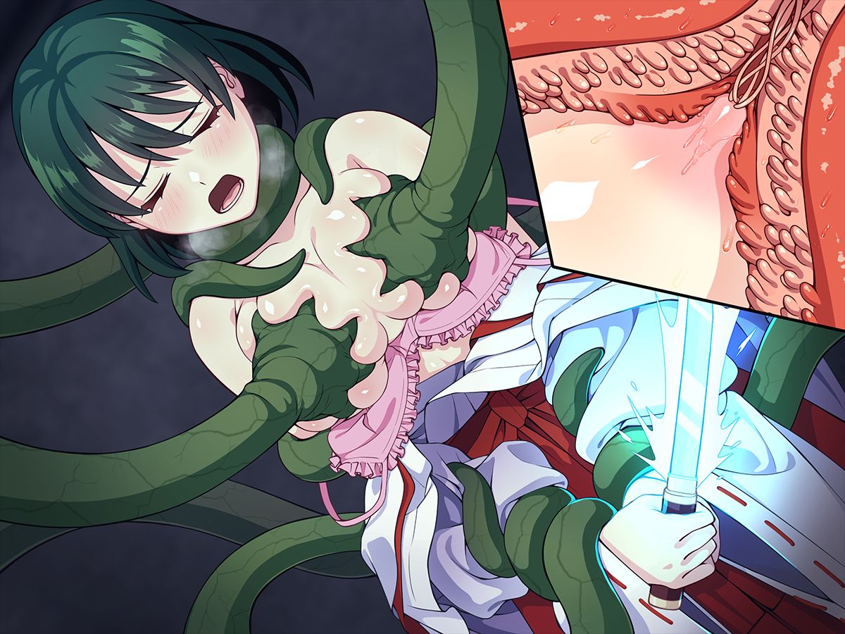 [けーわいけーわい] 見習い退魔師は触手妖魔なんかに負けたりしない