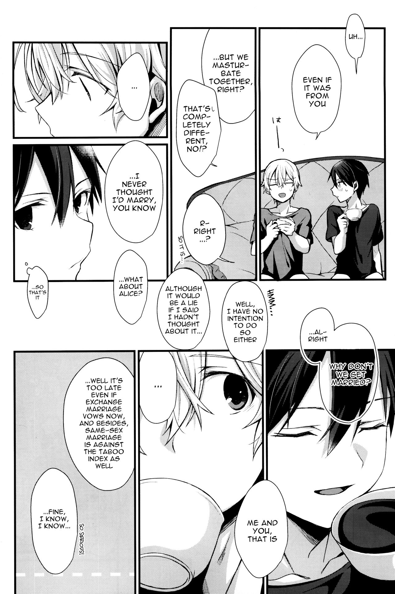 (HARUCC26) [trigger.m (えむえむお)] All you need is... (ソードアート・オンライン) [英訳]