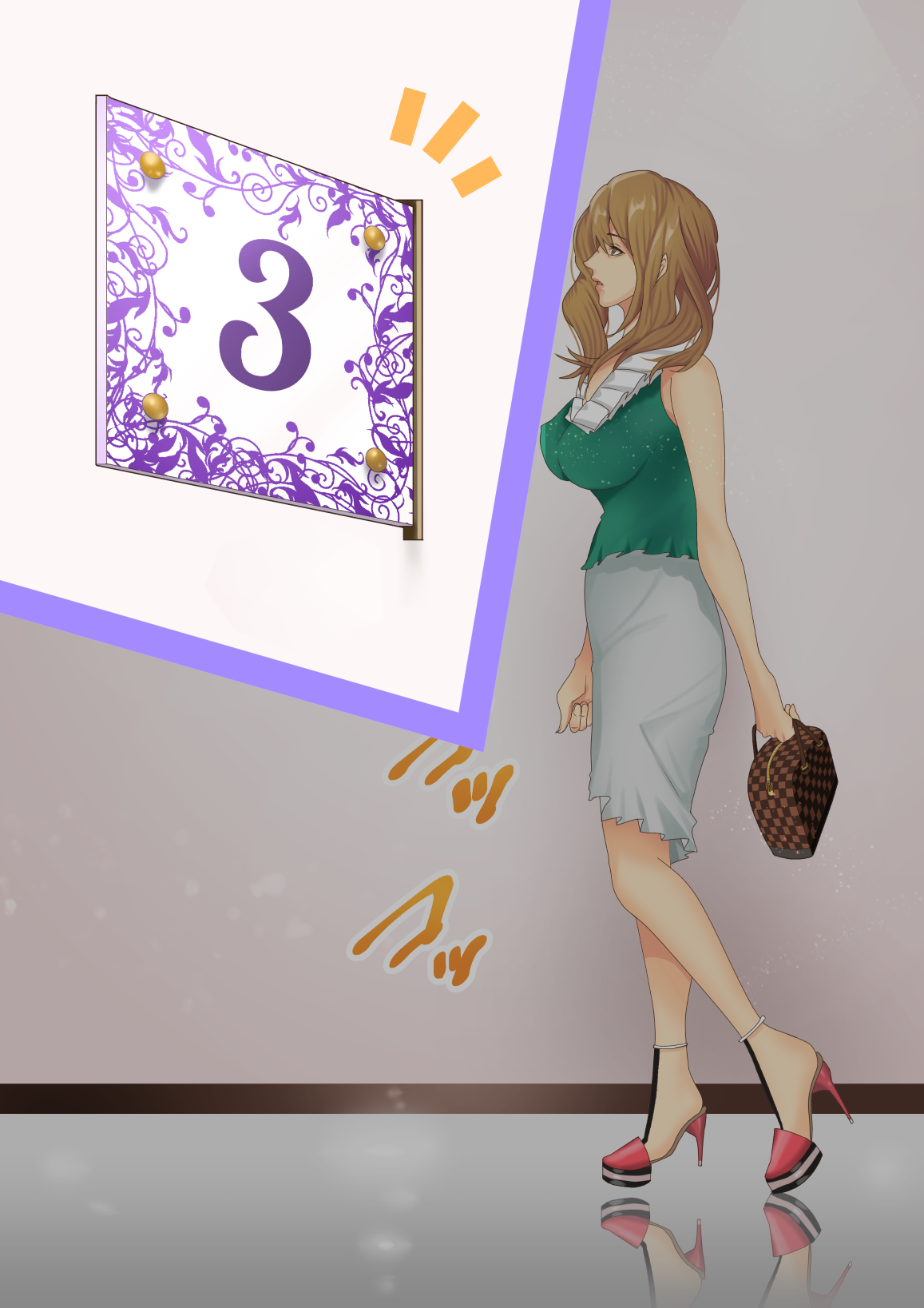 [くりーむぽんち] セレブ人妻・黒川サチの濃厚オイルマッサージ初体験 ～溺れる快楽・人妻に強●中出しSEX～