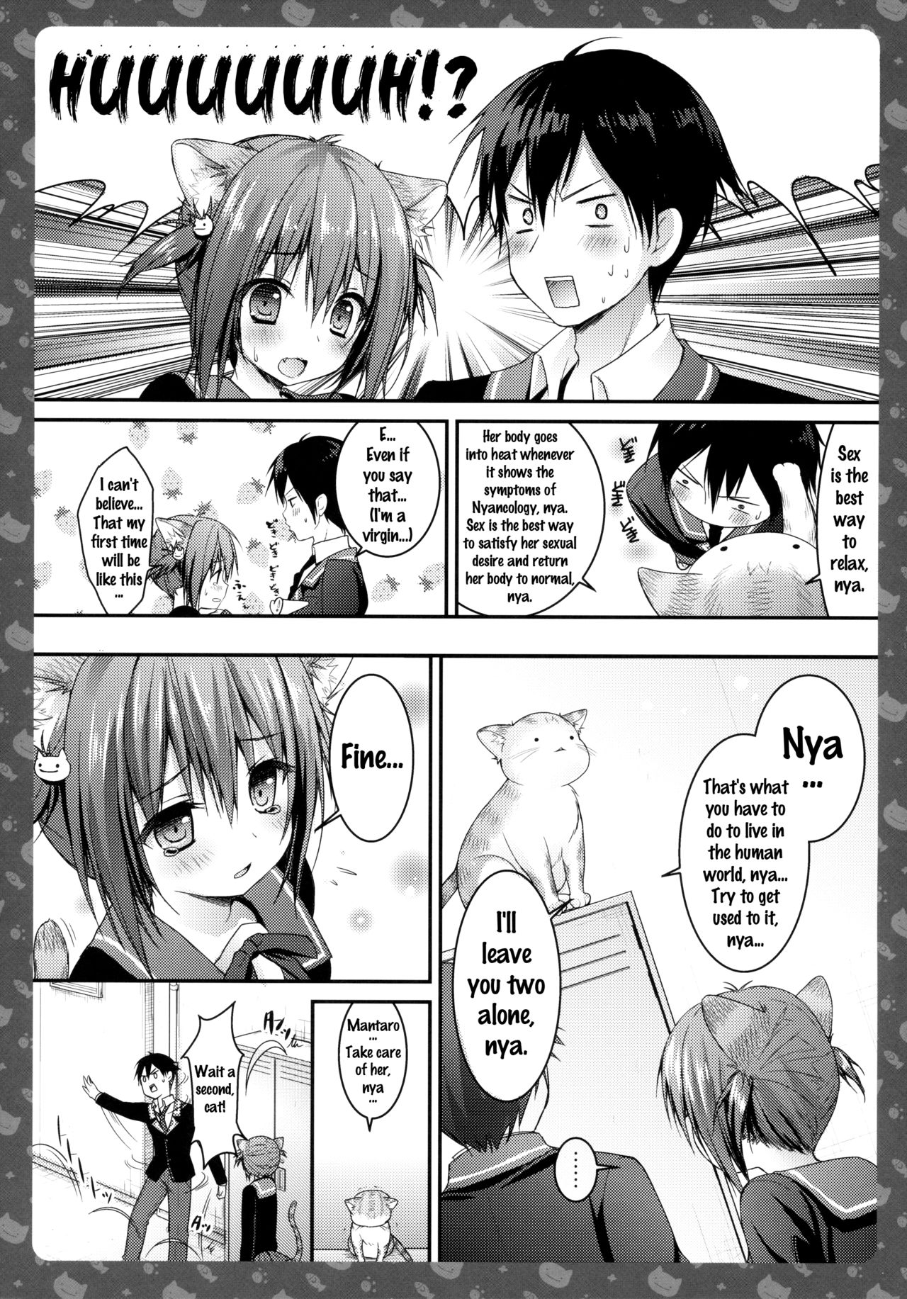 (みみけっと28) [きのこのみ (konomi)] ニャンコロジ -帰ってきた猫田さんの秘密- [英訳]