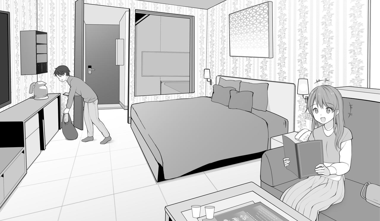 [揚げナス (長瀬徹)] ご宿泊 [英訳]