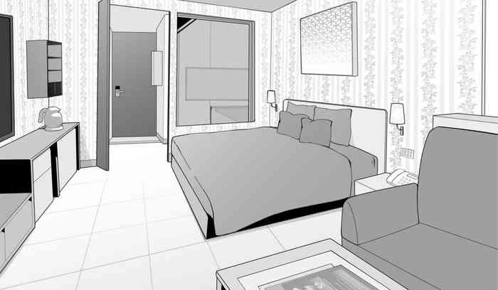 [揚げナス (長瀬徹)] ご宿泊 [英訳]