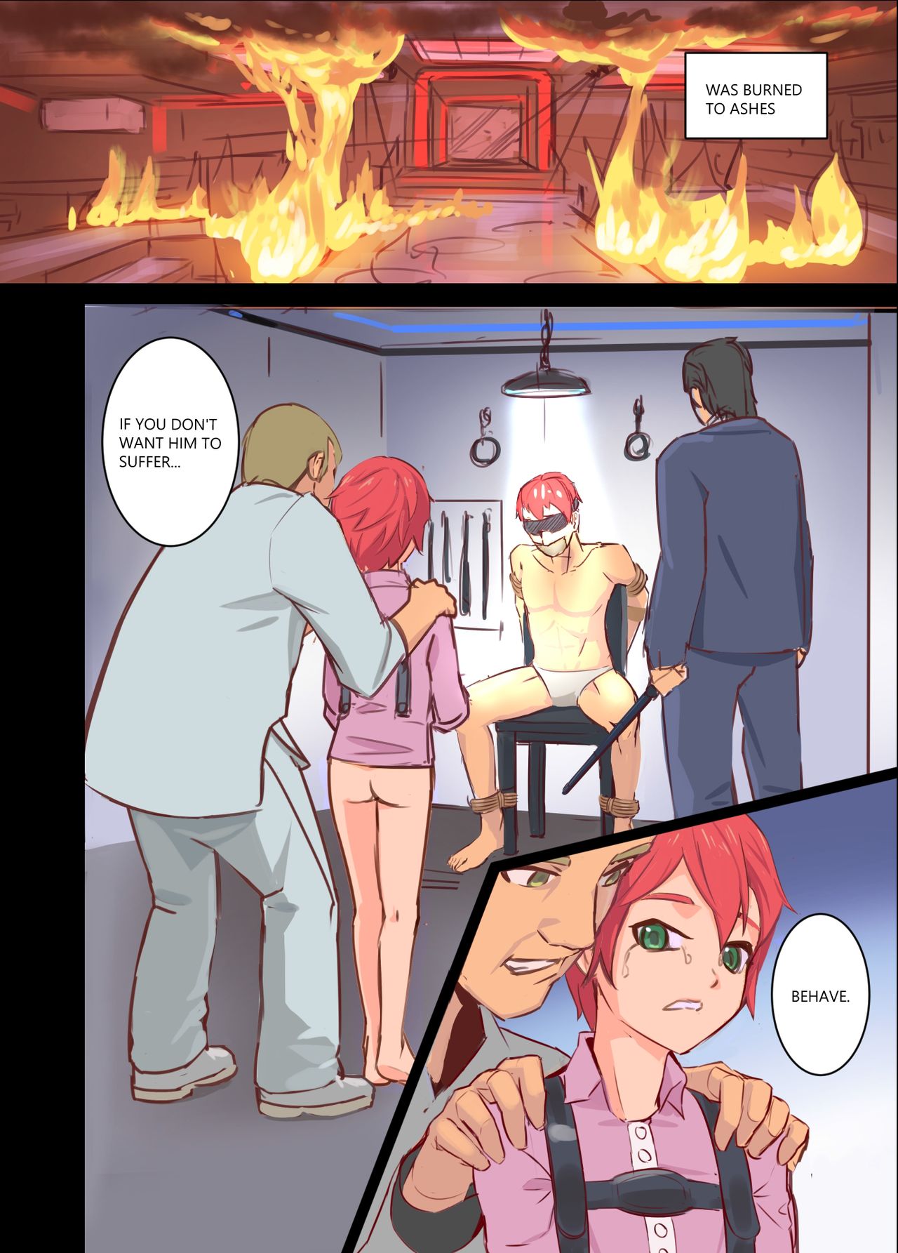 [白夜弦] 被綁架的廁所少年的日常