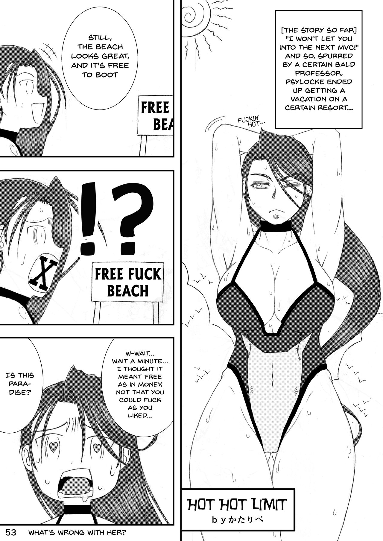 [POWERPLAY (よろず)] CAPCOM(&MORE!) VS FIGHTING GIRLS Swimsuit&Gangbang Special (よろず) [英訳] [DL版]