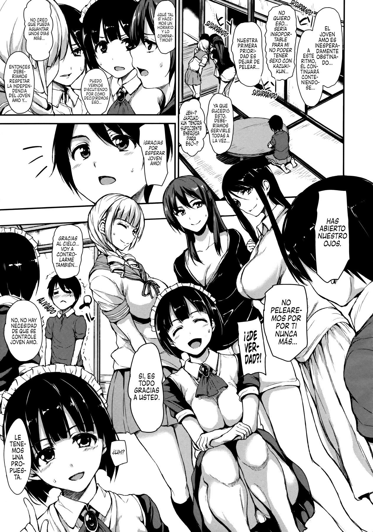 UN HAREM EN CASA COMPLETO UN HAREM EN CASA COMPLETO