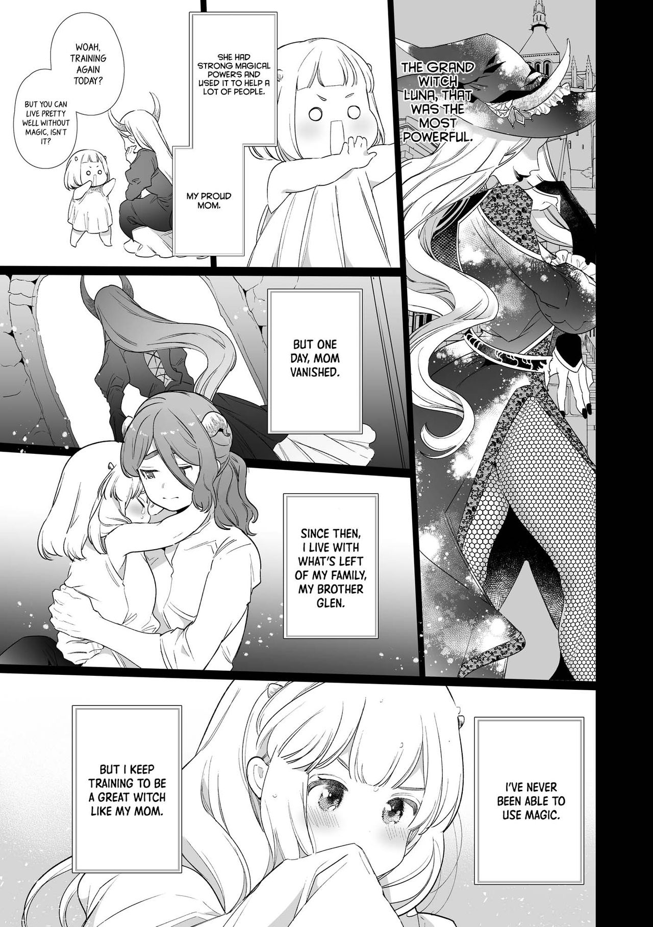 落ちこぼれ魔女の正体は、精液(魔力)を糧とする最強の悪魔でした。