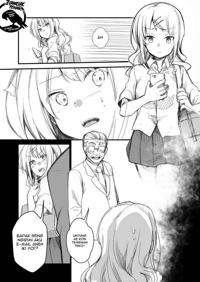 [藍夜] ヤンキー入ったロリギャルが成金おっさんにまた買われてあへあへしちゃう漫画 [ジャワ翻訳]