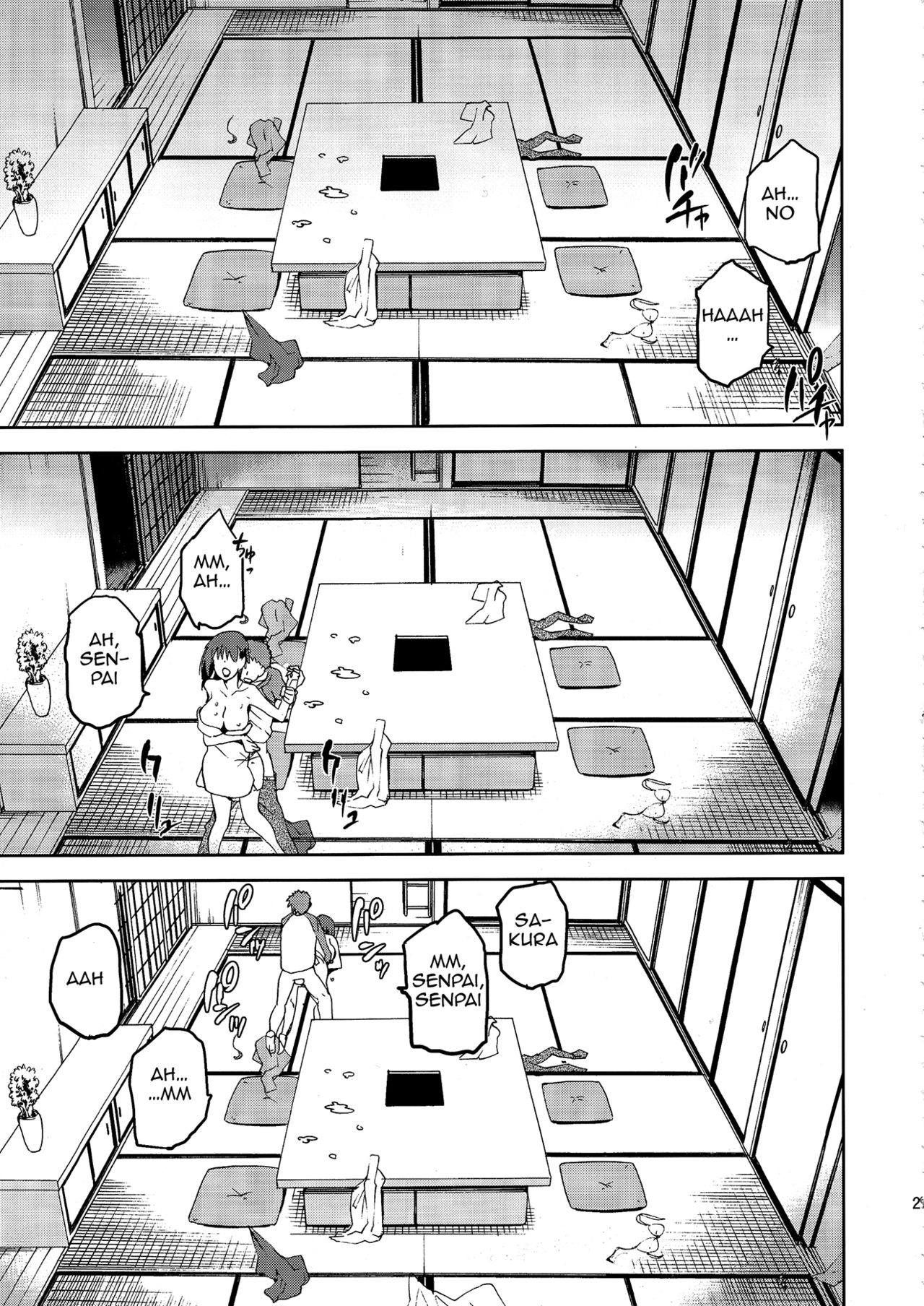 (COMIC1☆9) [ジョウ・レン騎士団 (kiasa)] サクライロ (Fate/Stay Night) [英訳]