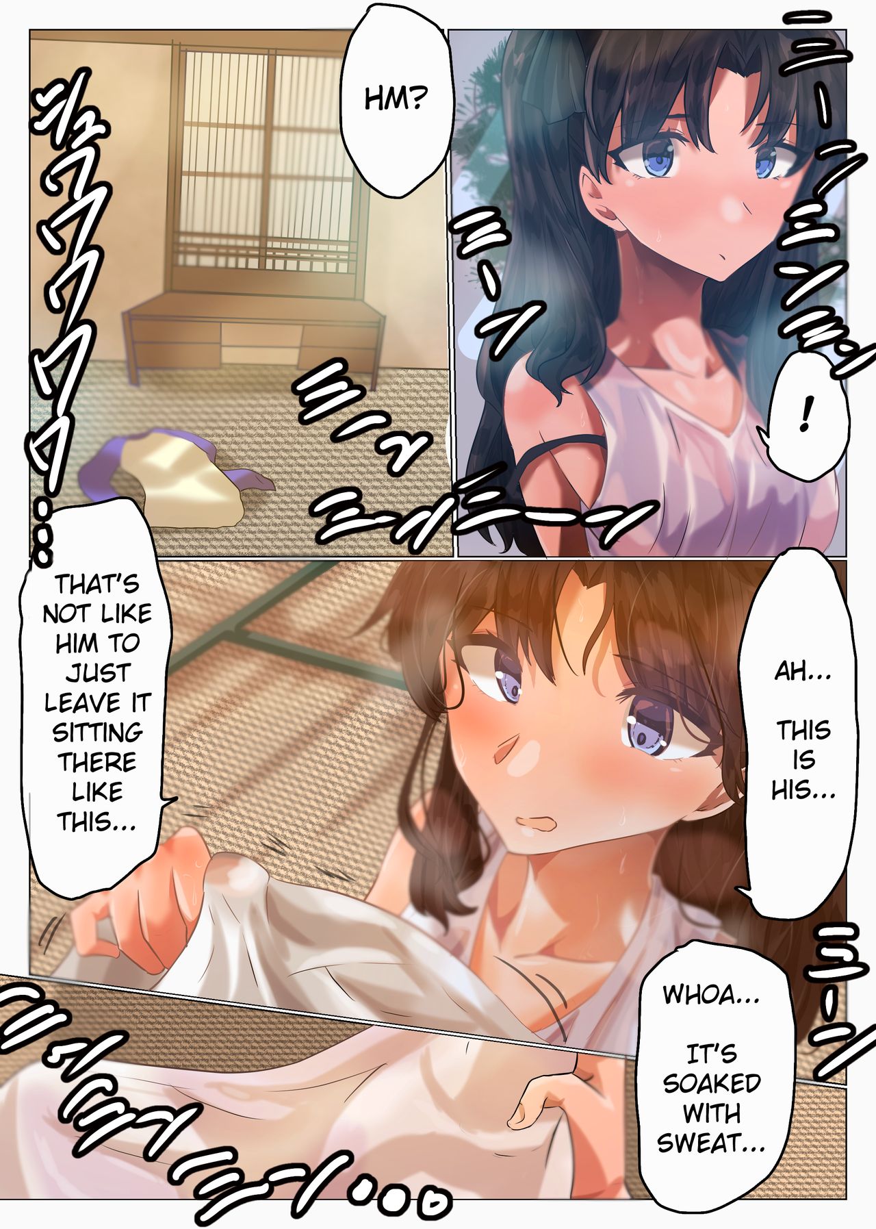 [やなぎえてらす] 夏の衛宮邸 (Fate/stay night) [英訳]
